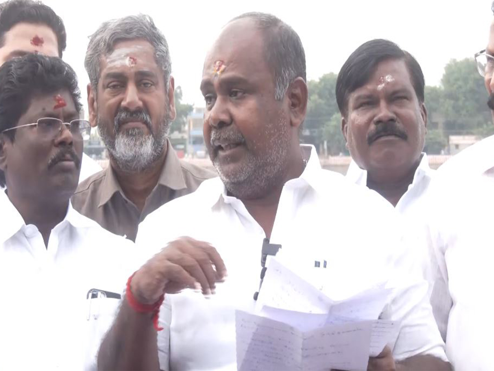 Deputy Opposition leader & former AIADMK Minister R. B. Udhayakumar (Photo/ANI) Deputy Opposition leader & former AIADMK Minister R. B. Udhayakumar (Photo/ANI)