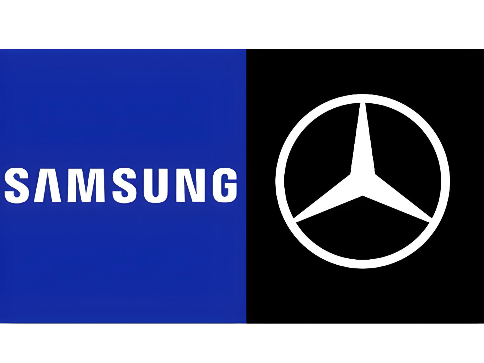 Samsung Logo (Image/@SamsungNewsIN/@MercedesBenz) Samsung Logo (Image/@SamsungNewsIN/@MercedesBenz)