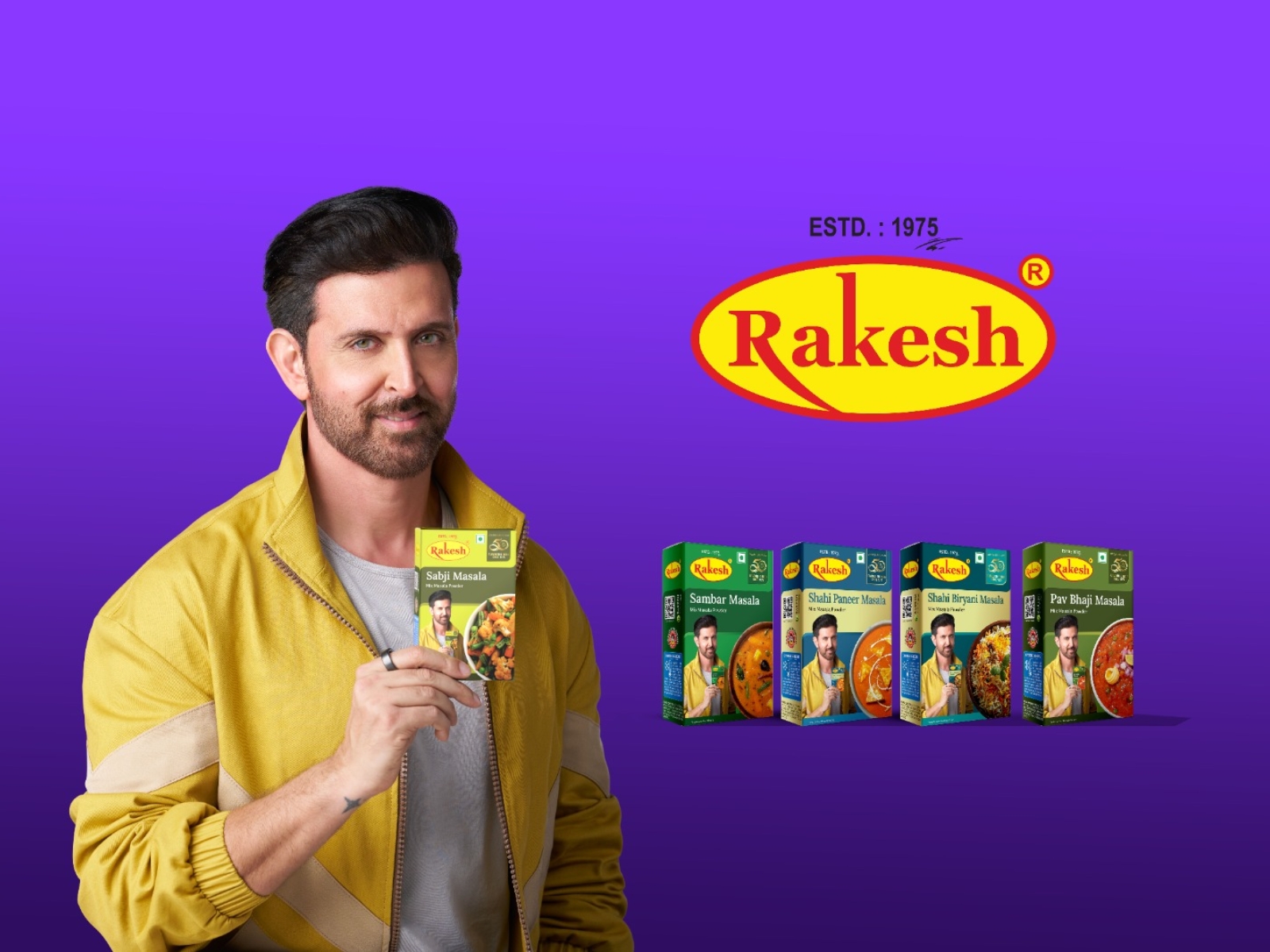 Rakesh Masala Welcomes Hrithik Roshan as Brand Ambassador Rakesh Masala Welcomes Hrithik Roshan as Brand Ambassador