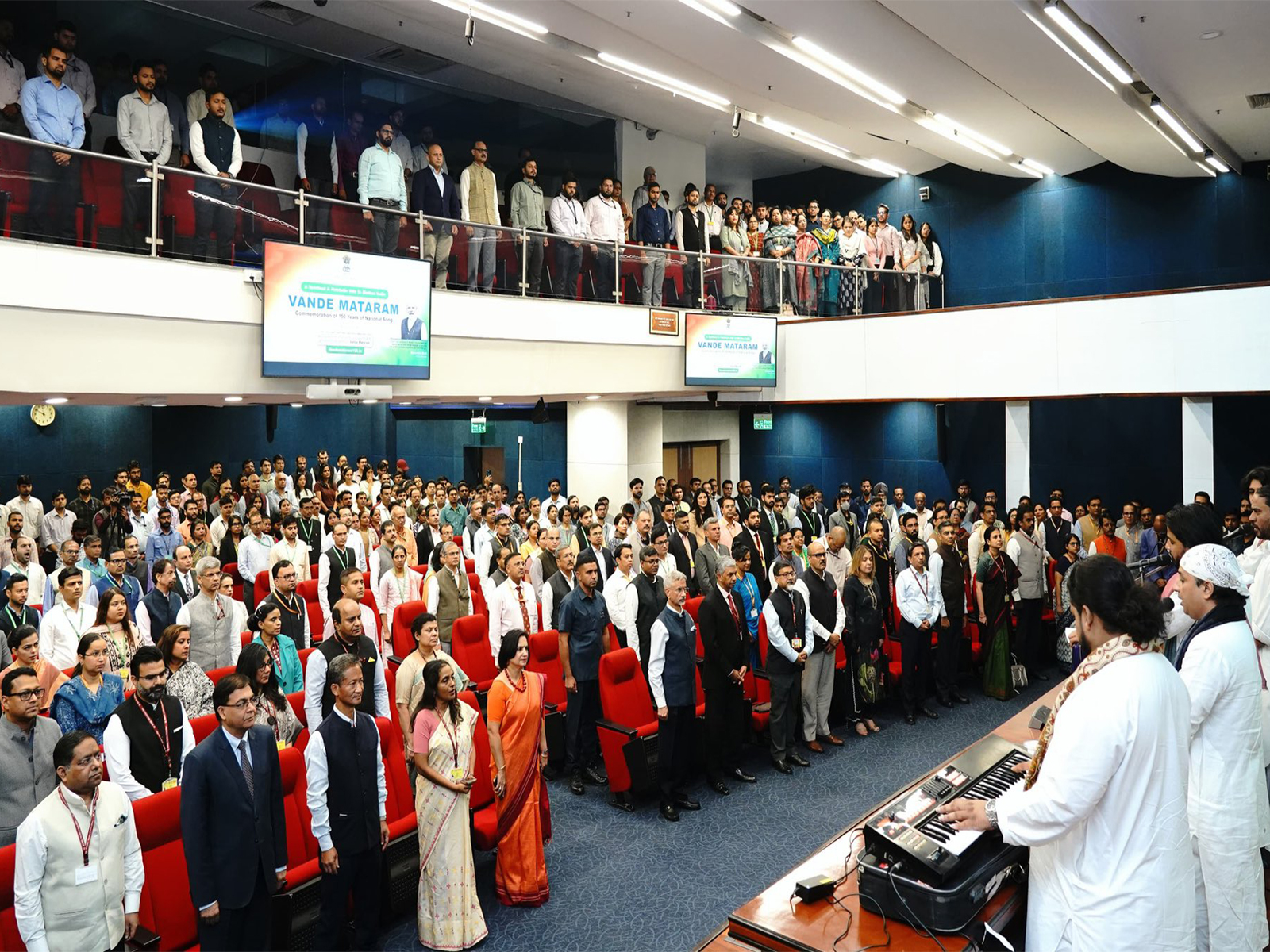 MEA joins nation in celebrating 150 years of Vande Mataram (Photo/X@DrSJaishankar) MEA joins nation in celebrating 150 years of Vande Mataram (Photo/X@DrSJaishankar)