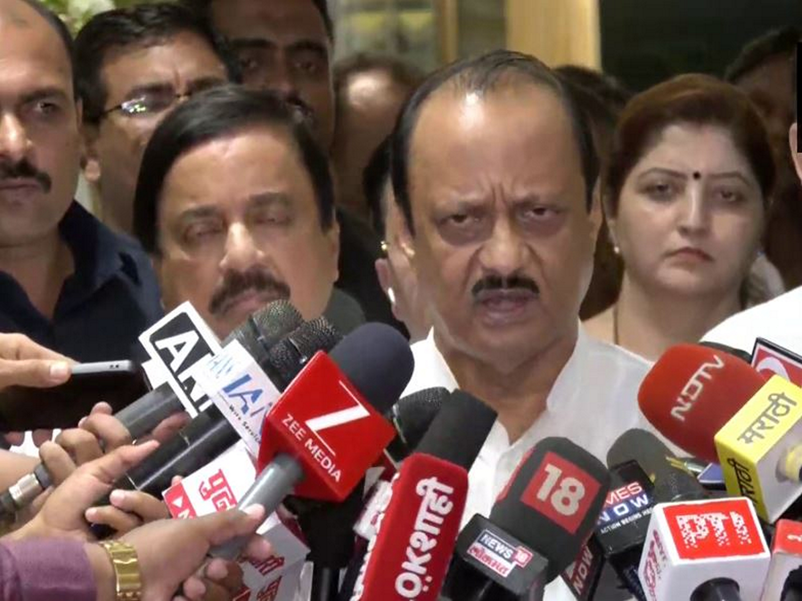 Maharashtra Deputy Chief Minister Ajit Pawar (Photo/ANI)