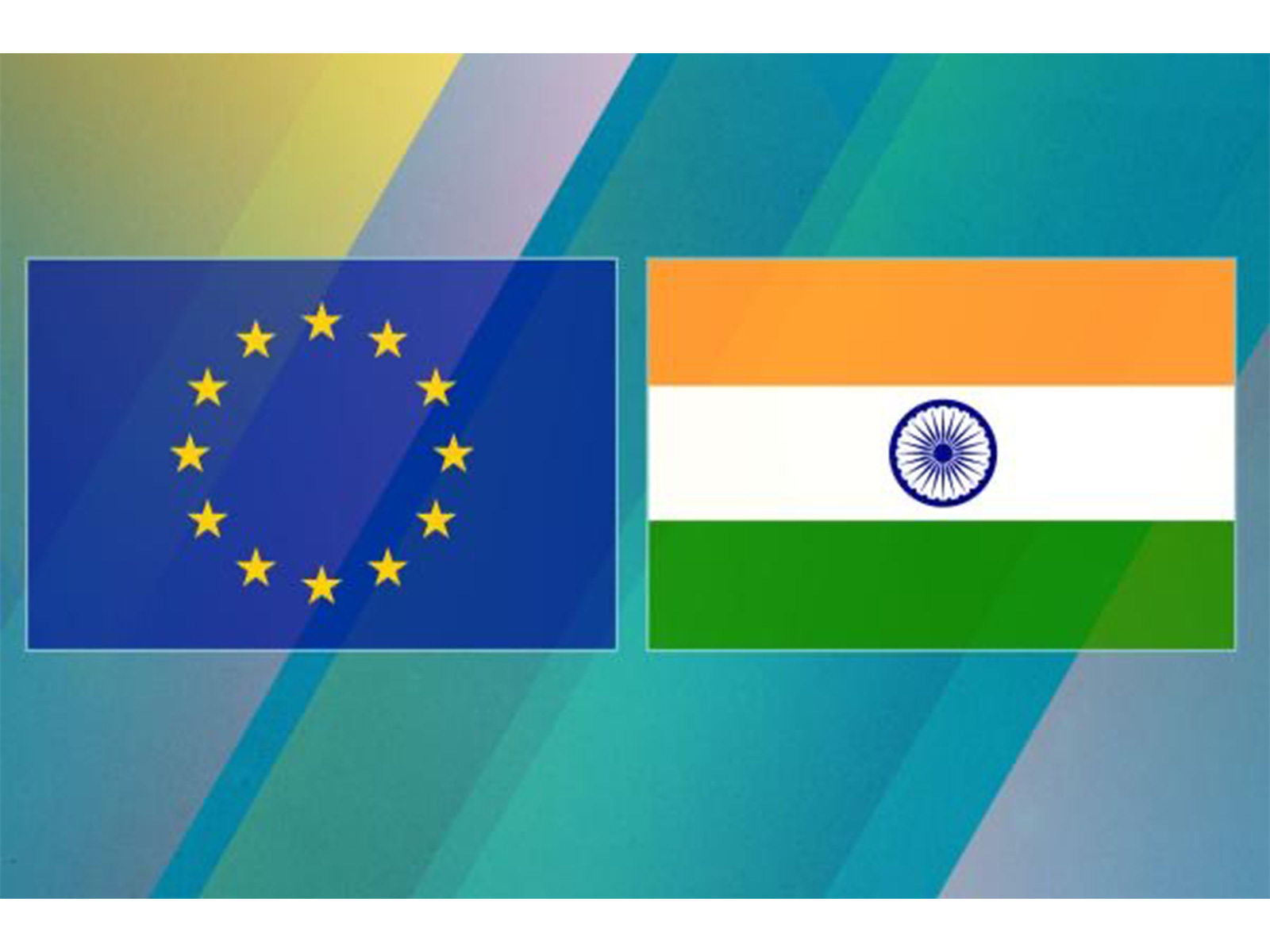Flags of the EU and India (Image: X/@MarosSefcovic) Flags of the EU and India (Image: X/@MarosSefcovic)