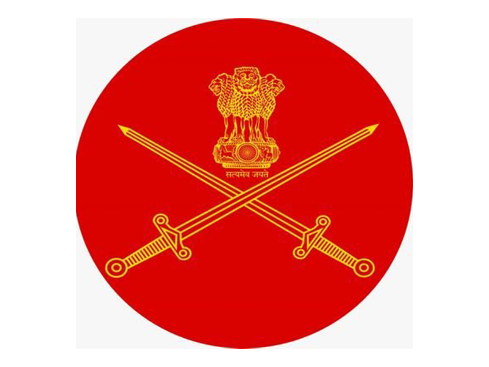 Official logo of Indian Army (Photo/X/@adgpi) Official logo of Indian Army (Photo/X/@adgpi)
