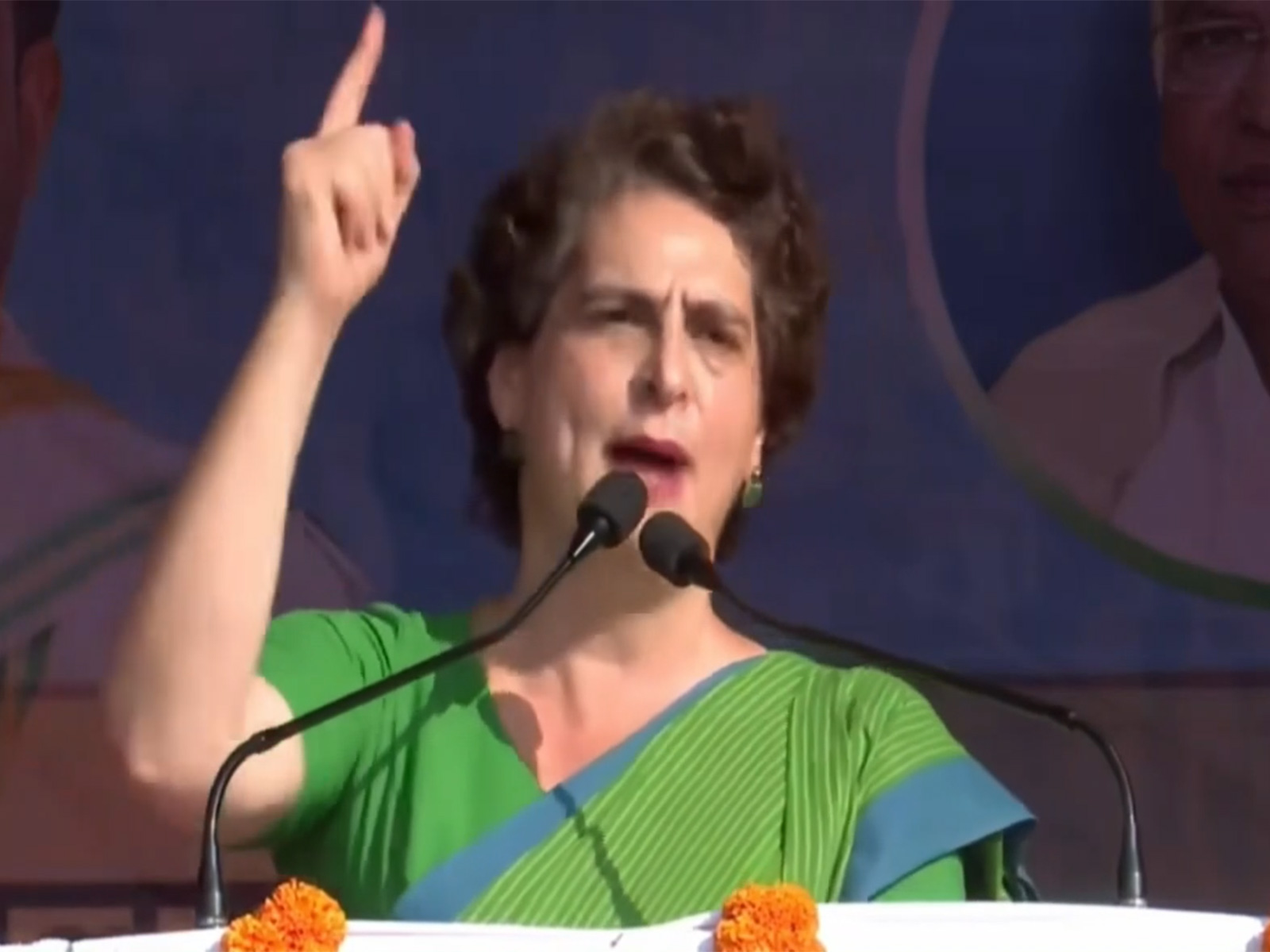 Congress leader Priyanka Gandhi Vadra (Photo/ANI) Congress leader Priyanka Gandhi Vadra (Photo/ANI)