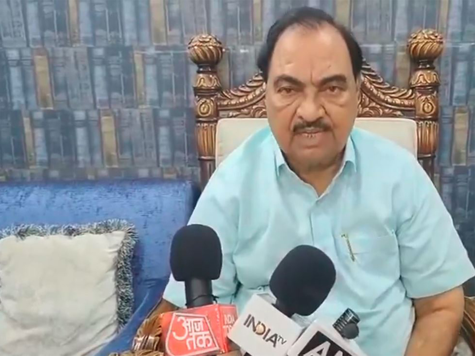 NCP-SCP leader Eknath Khadse (Photo/ANI) NCP-SCP leader Eknath Khadse (Photo/ANI)