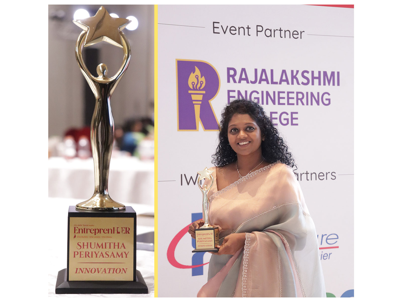 Food Buddies CEO, Shumitha Periyasamy Bags CII’s EntreprenHer Award 2025 for Innovation Food Buddies CEO, Shumitha Periyasamy Bags CII’s EntreprenHer Award 2025 for Innovation