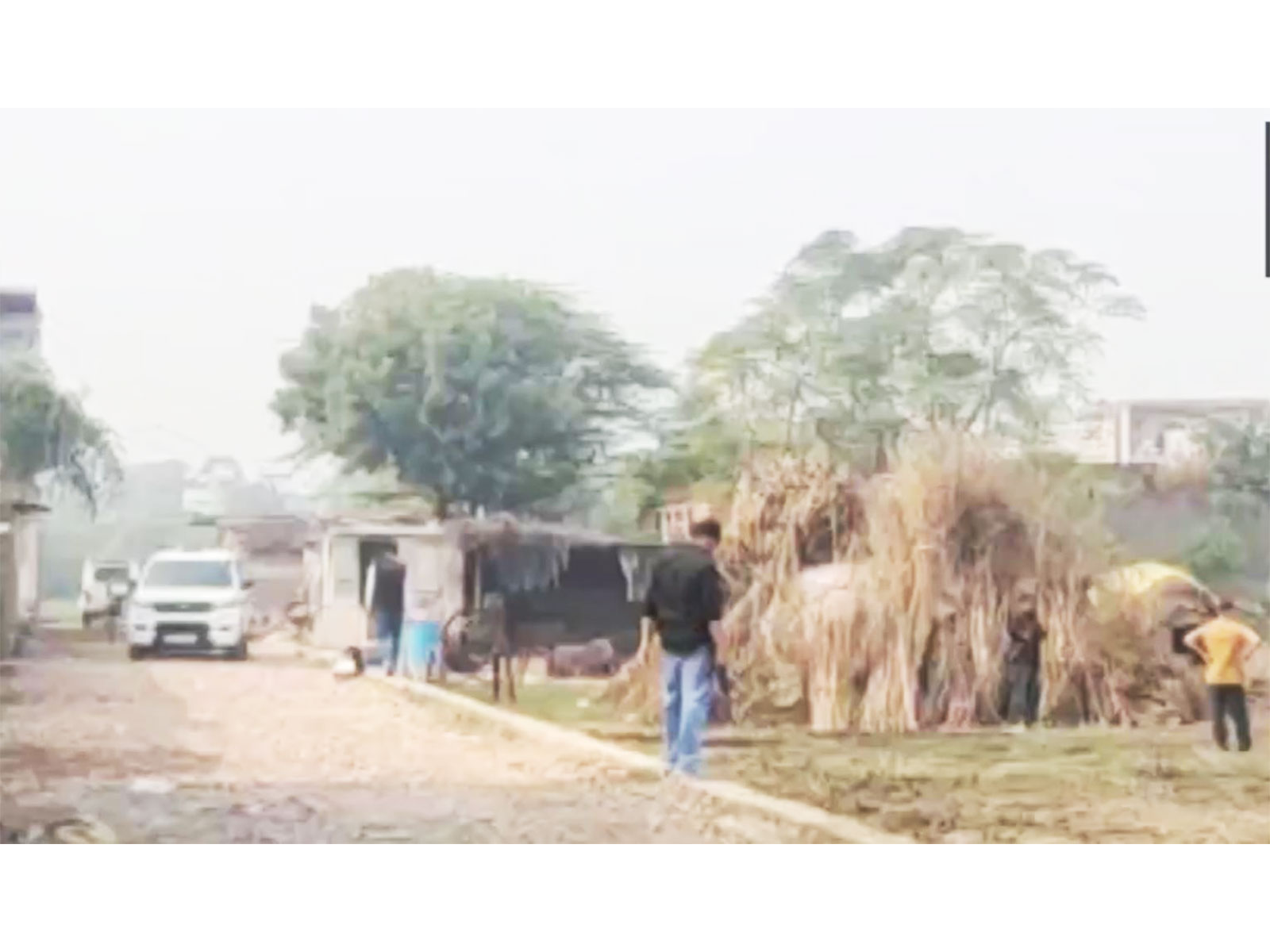 Police teams recover explosives from a location in Faridabad (Photo/ANI) Police teams recover explosives from a location in Faridabad (Photo/ANI)