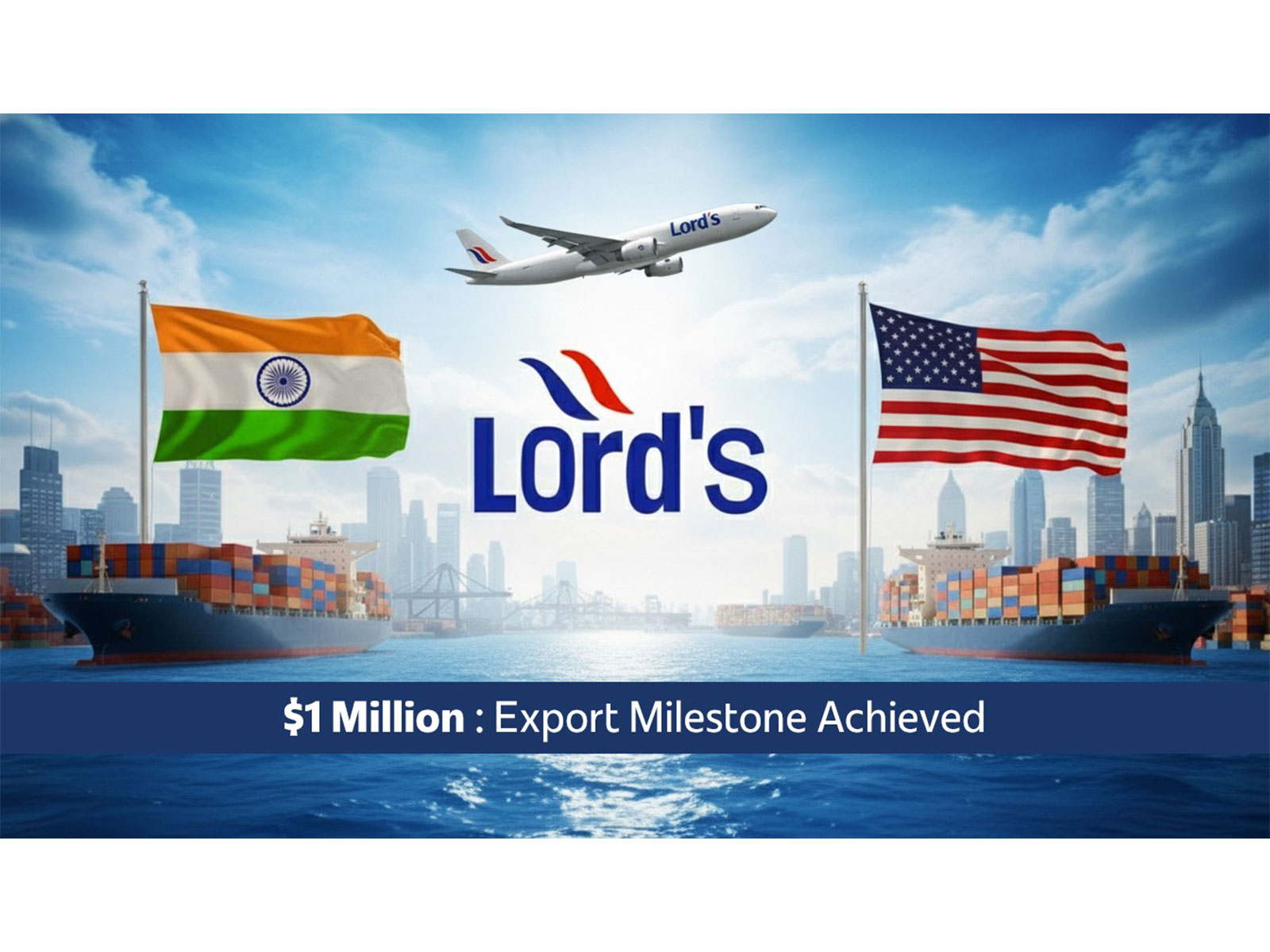 Lord's Mark Delivers First USD 1 Million MedTech Shipment to the USA Lord's Mark Delivers First USD 1 Million MedTech Shipment to the USA