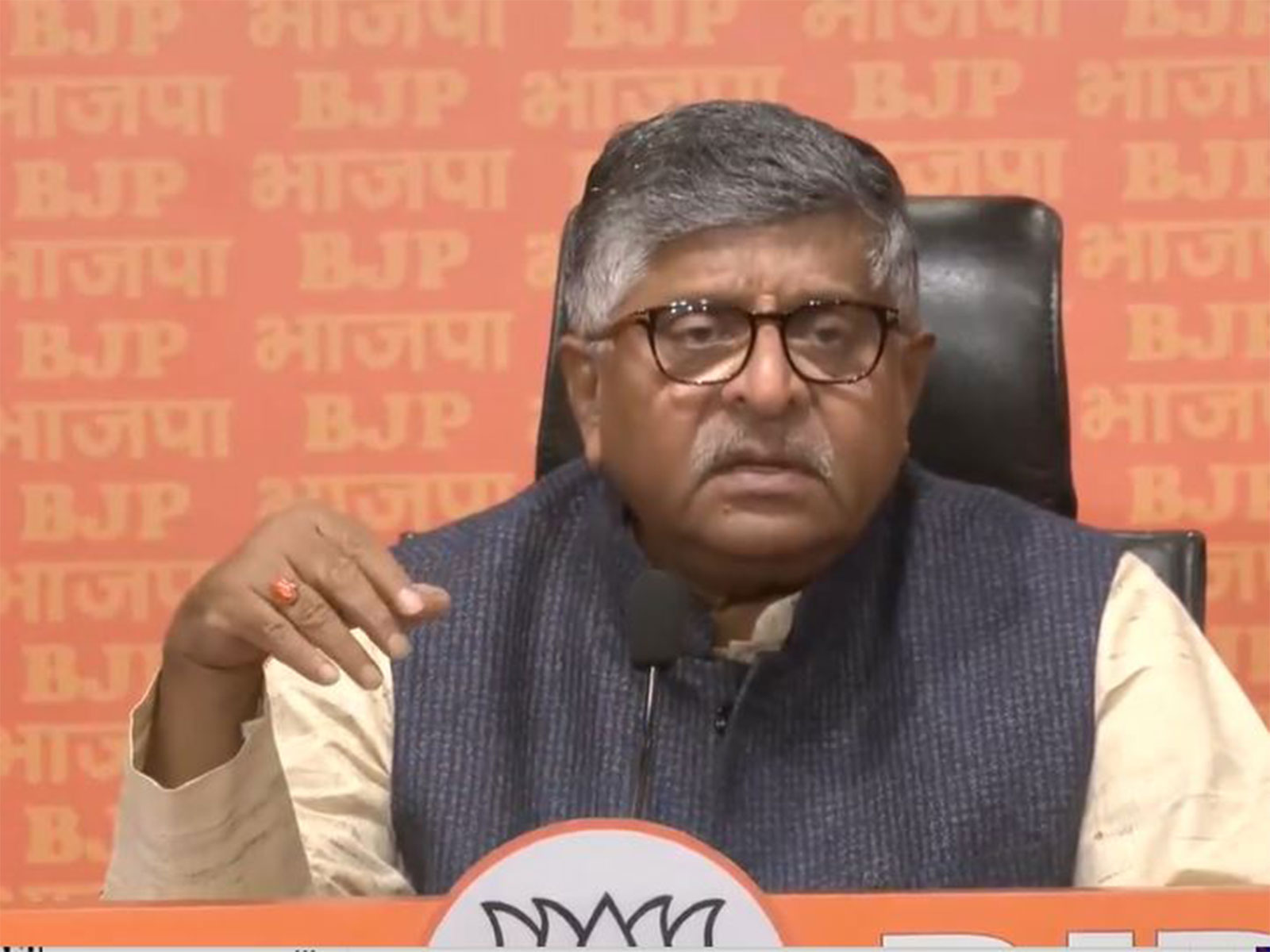 BJP MP Ravi Shankar Prasad (Photo/ANI) BJP MP Ravi Shankar Prasad (Photo/ANI)