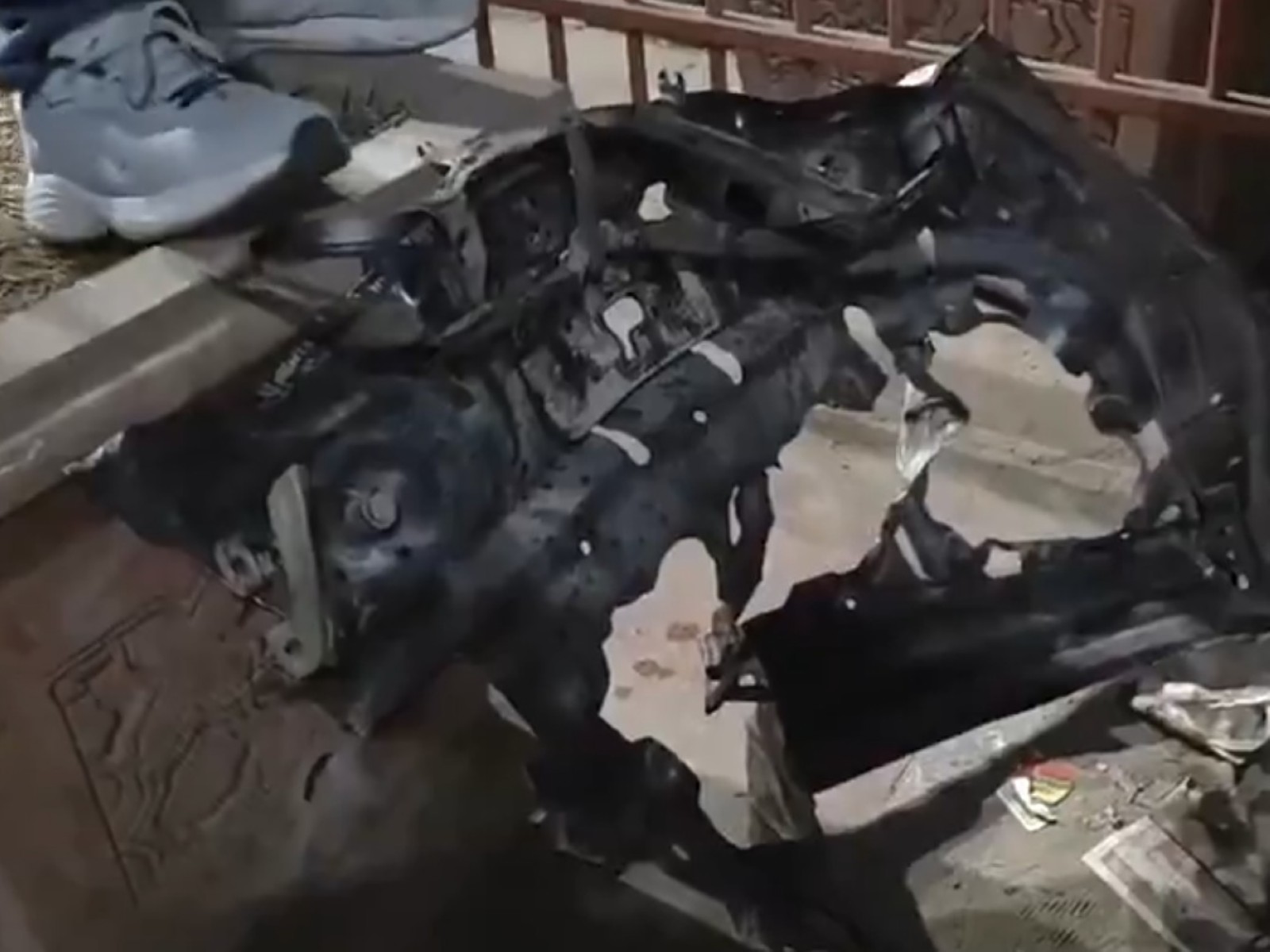 Visuals from the blast site (Photo/ANI) Visuals from the blast site (Photo/ANI)