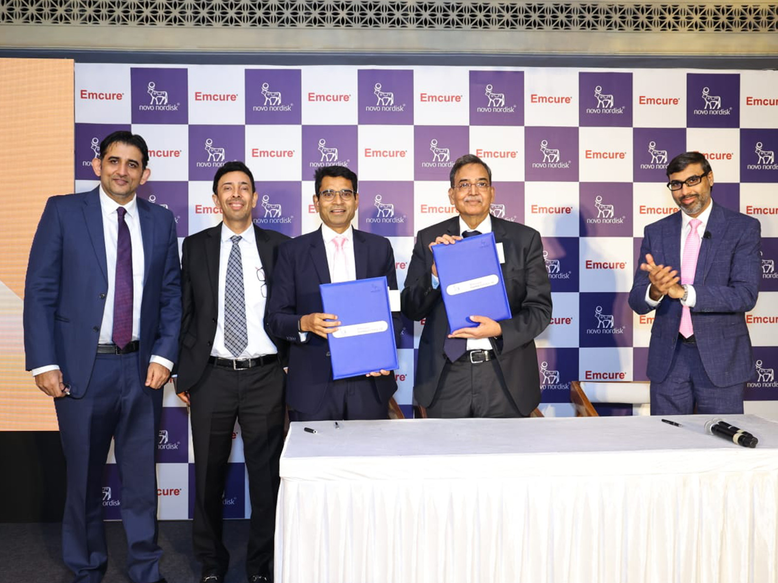 Novo Nordisk India partners with Emcure Pharma to launch Poviztra® in India (Photo/ANI) Novo Nordisk India partners with Emcure Pharma to launch Poviztra® in India (Photo/ANI)