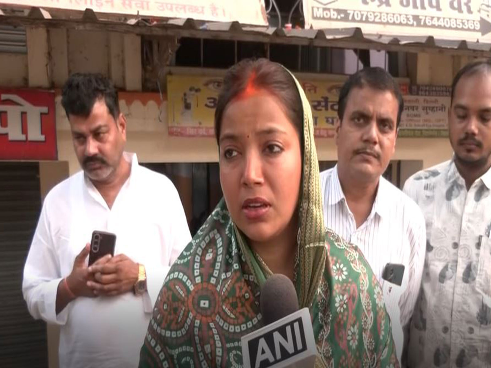 Independent candidate from Karakat seat Jyoti Singh (Photo/ANI) Independent candidate from Karakat seat Jyoti Singh (Photo/ANI)