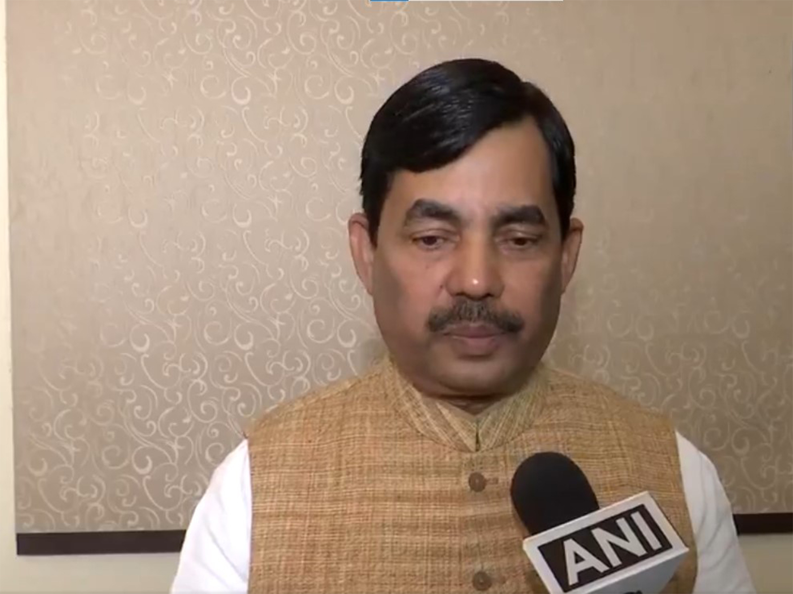BJP national spokesperson Syed Shahnawaz Hussain (Photo/ANI)