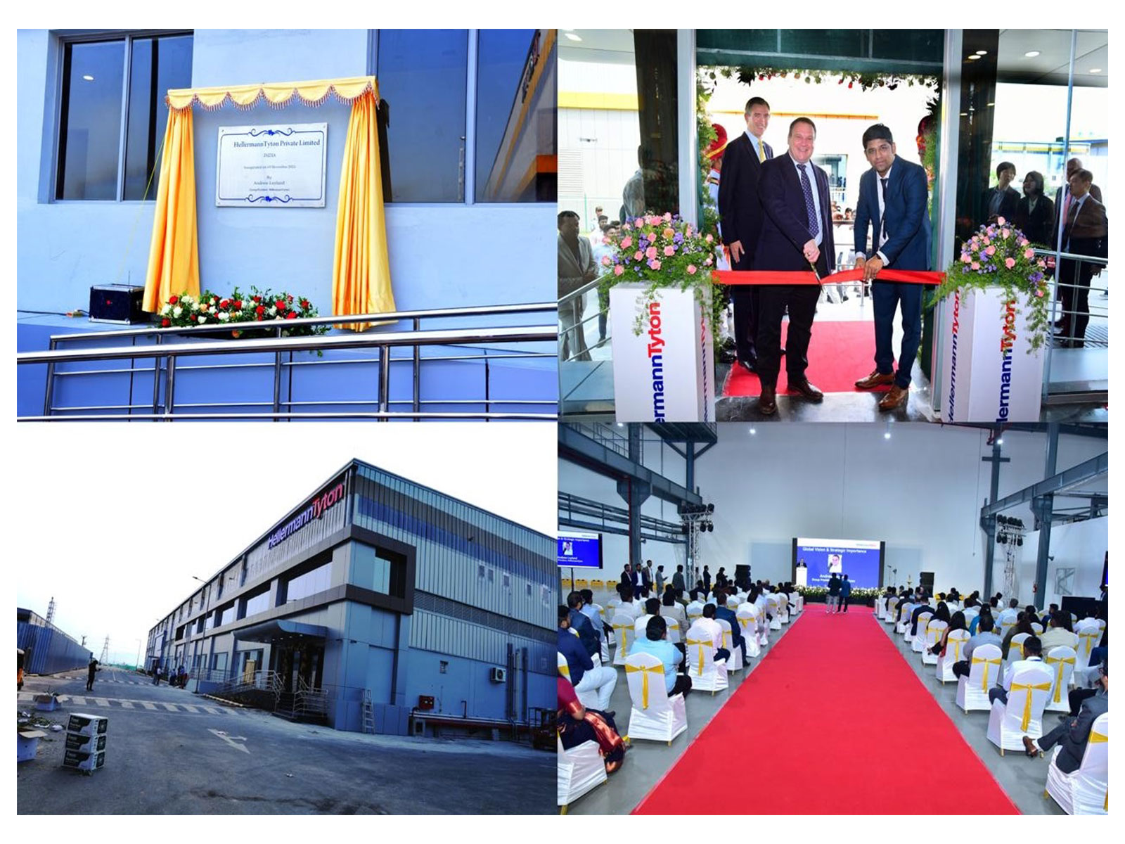 Inauguration of HellermannTyton India factory in Chennai Inauguration of HellermannTyton India factory in Chennai