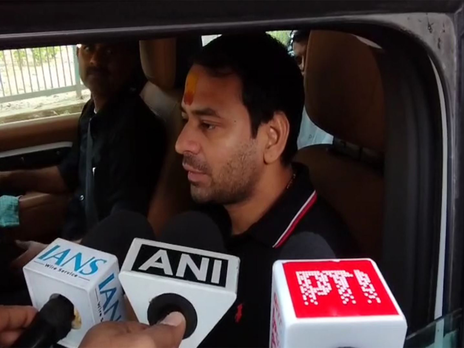 Janshakti Janata Dal chief and candidate from Mahua seat, Tej Pratap Yadav Janshakti Janata Dal chief and candidate from Mahua seat, Tej Pratap Yadav