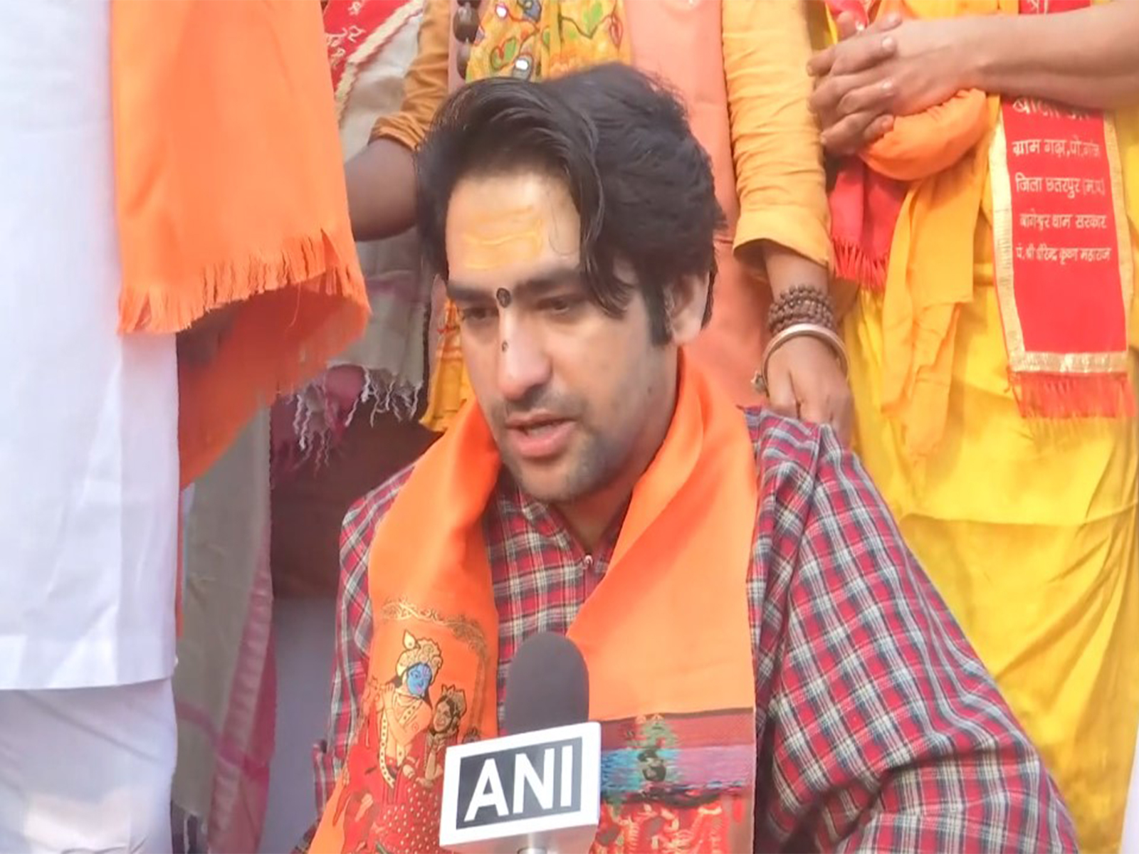 Bageshwar Dham Sarkar Acharya Dhirendra Krishna Shastri (Photo/ANI) Bageshwar Dham Sarkar Acharya Dhirendra Krishna Shastri (Photo/ANI)