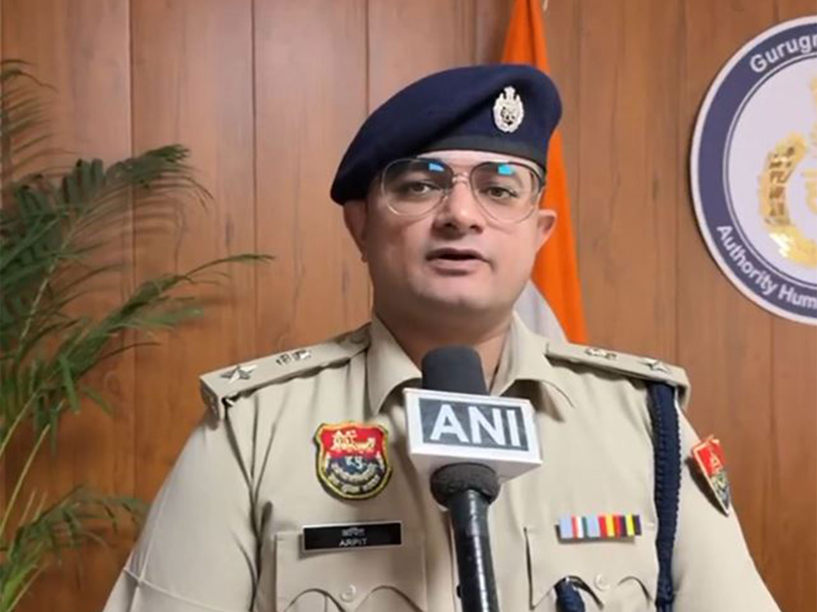 Gurugram DCP, Headquarters, Arpit Jain (Photo/ANI) Gurugram DCP, Headquarters, Arpit Jain (Photo/ANI)