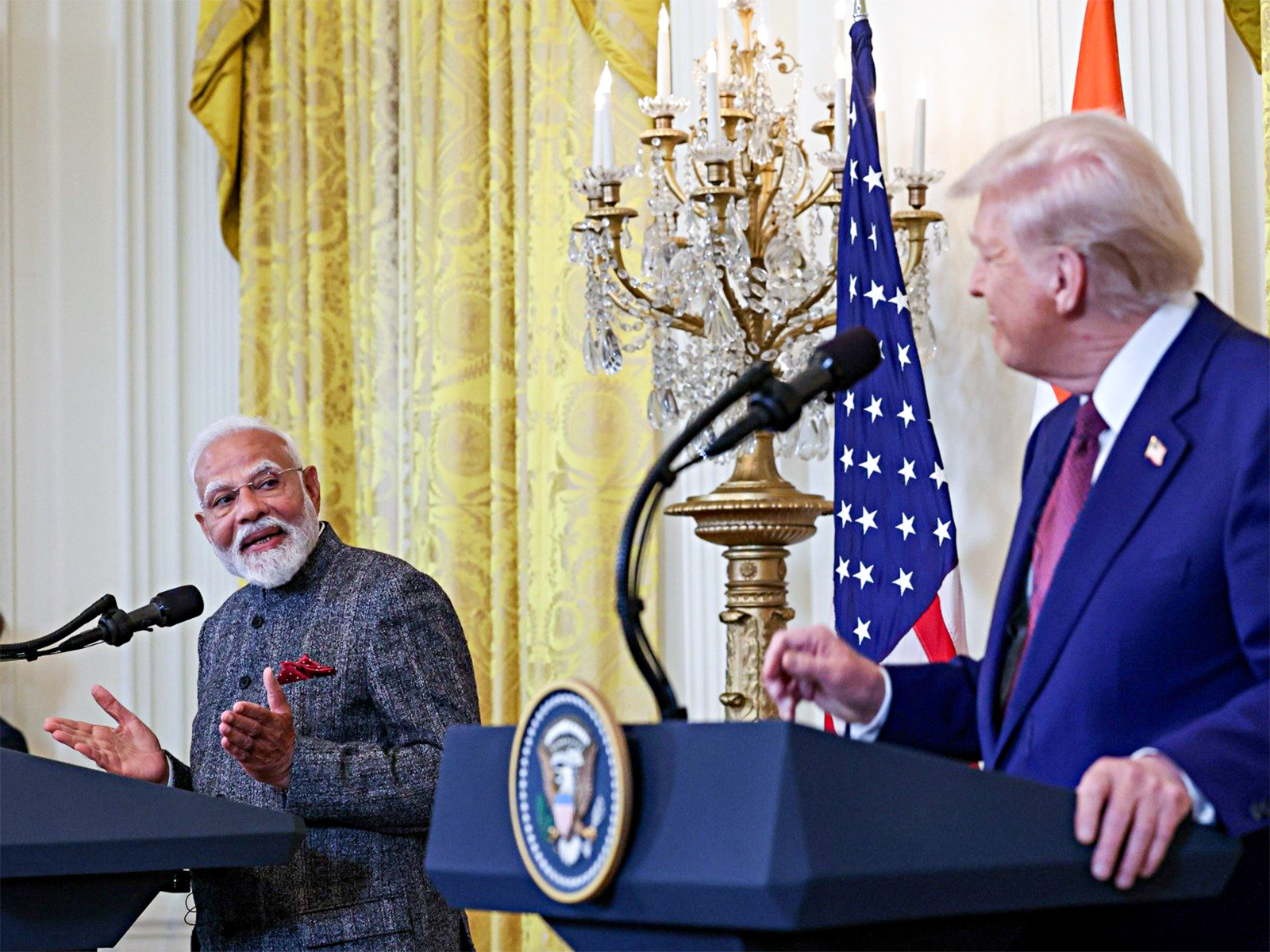 Prime Minister Narendra Modi and President Donald Trump (Source: White House) Prime Minister Narendra Modi and President Donald Trump (Source: White House)