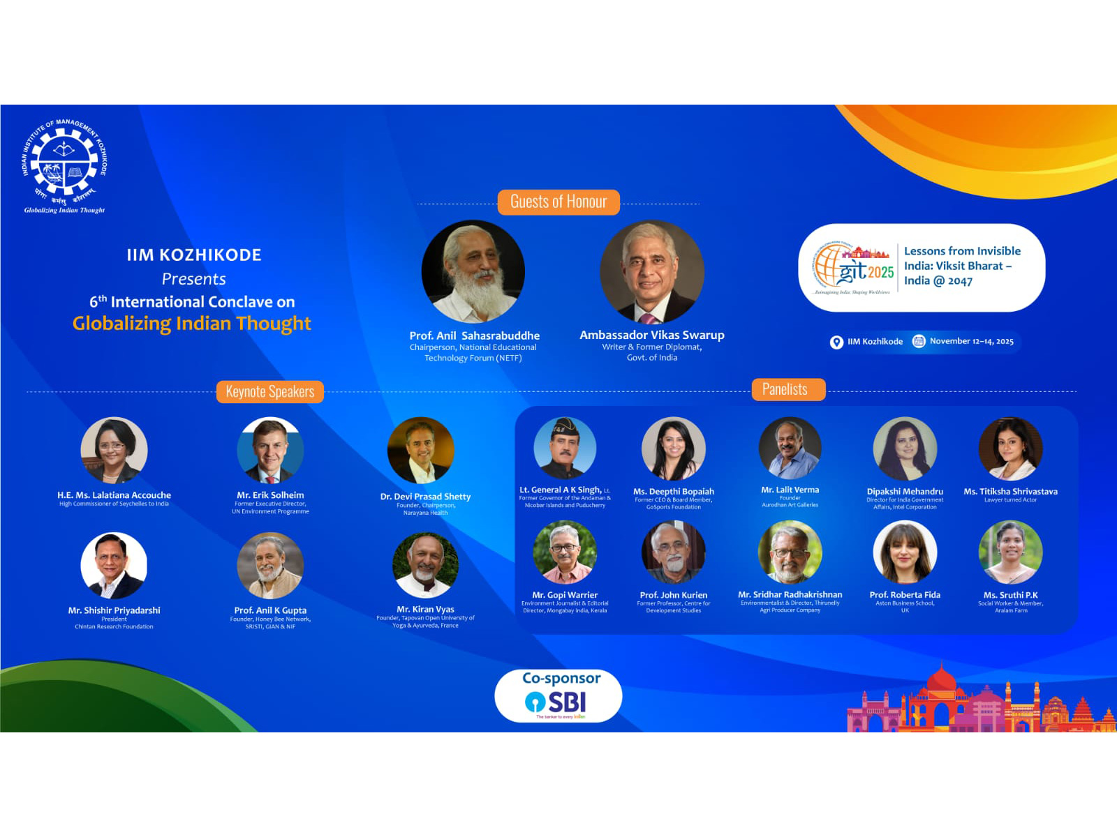 IIM Kozhikode to host 6th Globalising Indian Thought Conclave from November 12 (Photo/IIM Kozhikode) IIM Kozhikode to host 6th Globalising Indian Thought Conclave from November 12 (Photo/IIM Kozhikode)