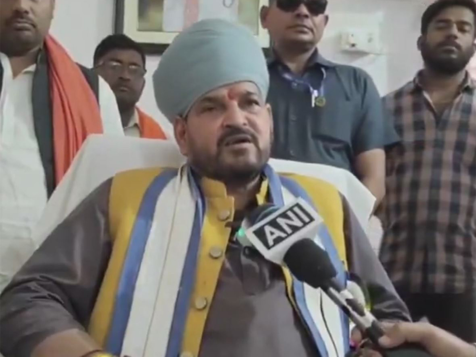 BJP's Brij Bhushan Sharan Singh (Photo/ANI)