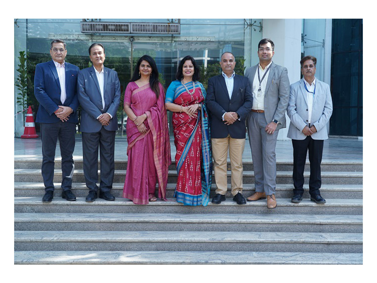 Anand Chordia, Pawan Kumar Jaitly, Jalaja Menon and Manoviram Rath, from LTTS with Kamolika Gupta Peres, Alok Sharma and Nikhil Bagalkotkar from Autodesk Anand Chordia, Pawan Kumar Jaitly, Jalaja Menon and Manoviram Rath, from LTTS with Kamolika Gupta Peres, Alok Sharma and Nikhil Bagalkotkar from Autodesk