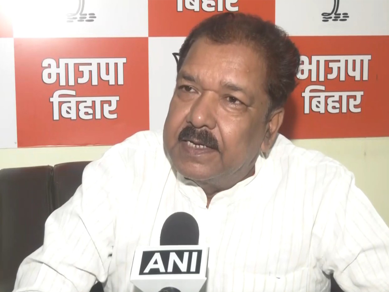 Bihar BJP President, Dilip Jaiswal (Photo/ANI) Bihar BJP President, Dilip Jaiswal (Photo/ANI)