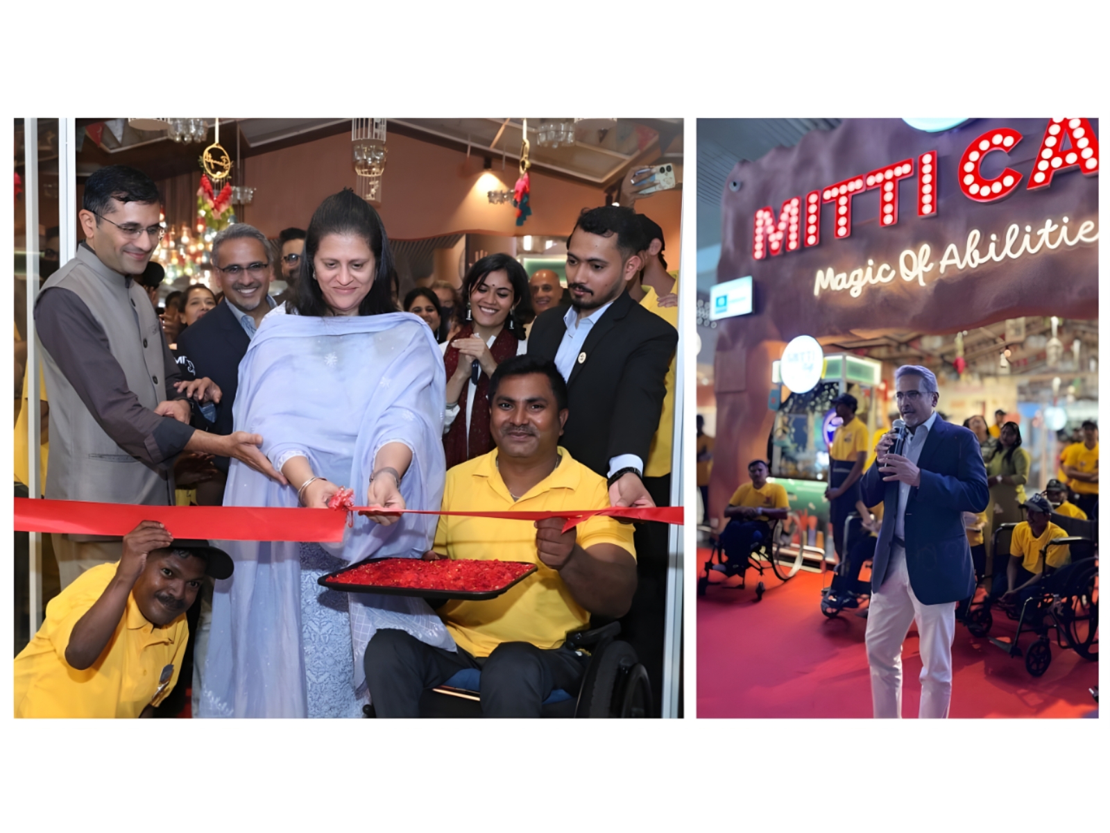 Bengaluru Airport Takes a Historic Step in Inclusion with Mitti Café’s Third Outlet Run by Persons with Disabilities Bengaluru Airport Takes a Historic Step in Inclusion with Mitti Café’s Third Outlet Run by Persons with Disabilities