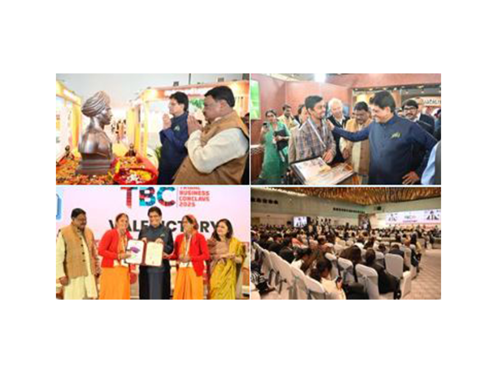 Tribal Business Conclave 2025 (Images: X/@PiyushGoyal) Tribal Business Conclave 2025 (Images: X/@PiyushGoyal)