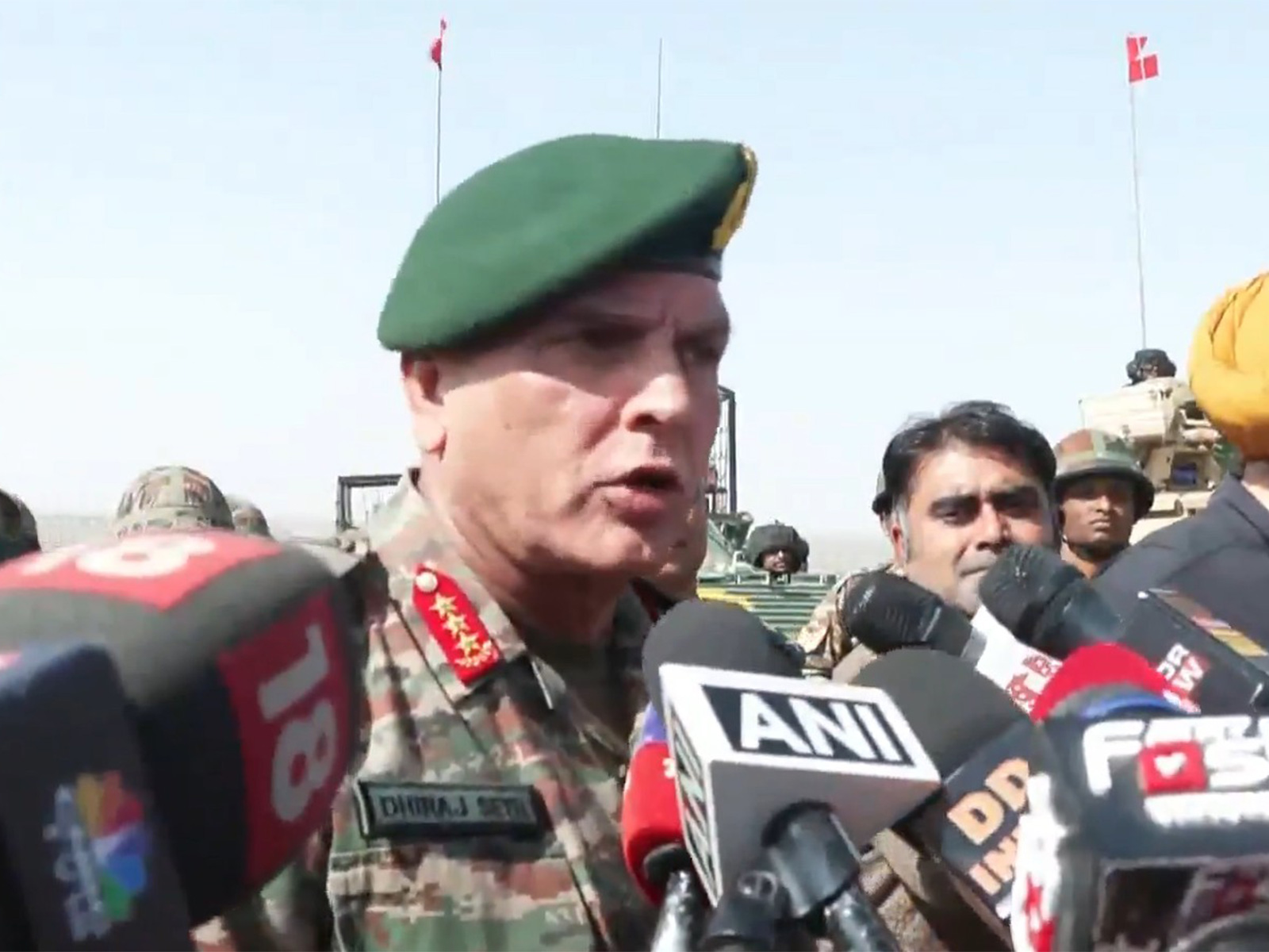 General Officer Commanding-In-Chief, Southern Command Lieutenant General Dhiraj Seth (Photo/ANI) General Officer Commanding-In-Chief, Southern Command Lieutenant General Dhiraj Seth (Photo/ANI)