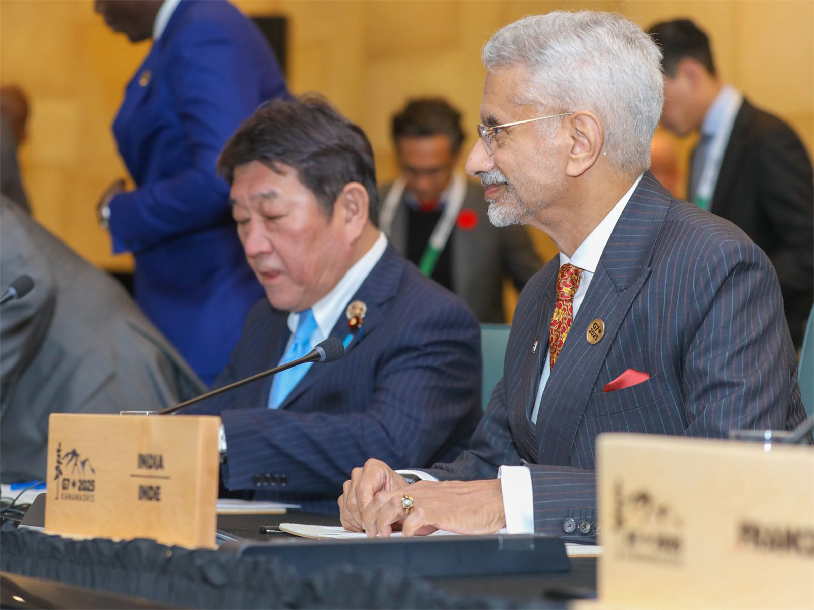 EAM Jaishankar at G7 Foreign Ministers’ Meet Outreach Session on Maritime Security and Prosperity (Photo/X@DrSJaishankar)