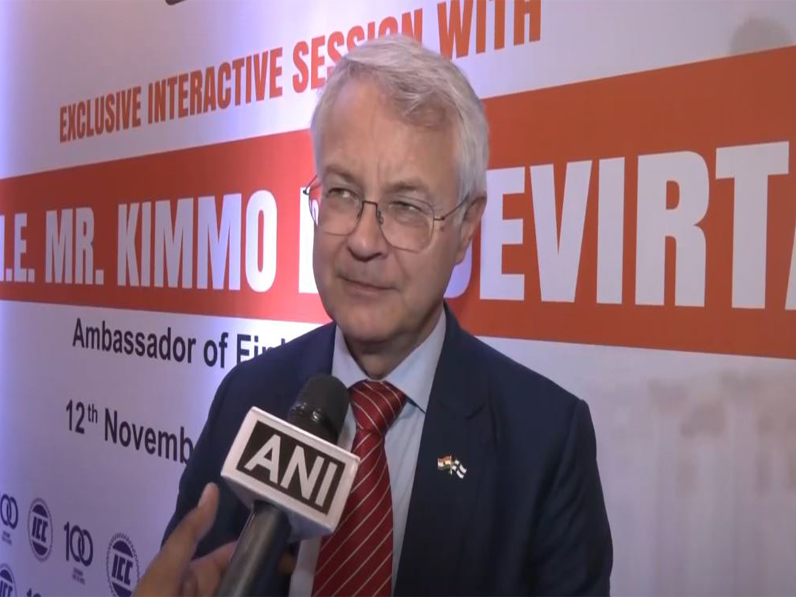 Finland’s Ambassador to India, Kimmo Lähdevirta (Photo/ANI) Finland’s Ambassador to India, Kimmo Lähdevirta (Photo/ANI)
