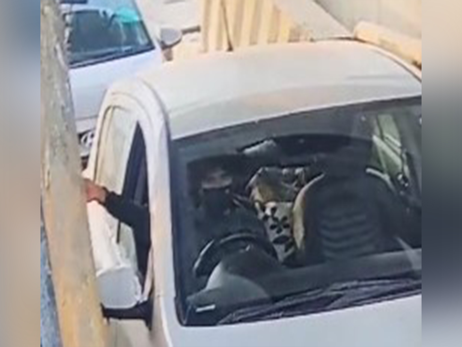 Fresh CCTV footage shows Dr Umar Un Nabi, entering Delhi at Badarpur border in an i20 car. (Photo/ANI) Fresh CCTV footage shows Dr Umar Un Nabi, entering Delhi at Badarpur border in an i20 car. (Photo/ANI)