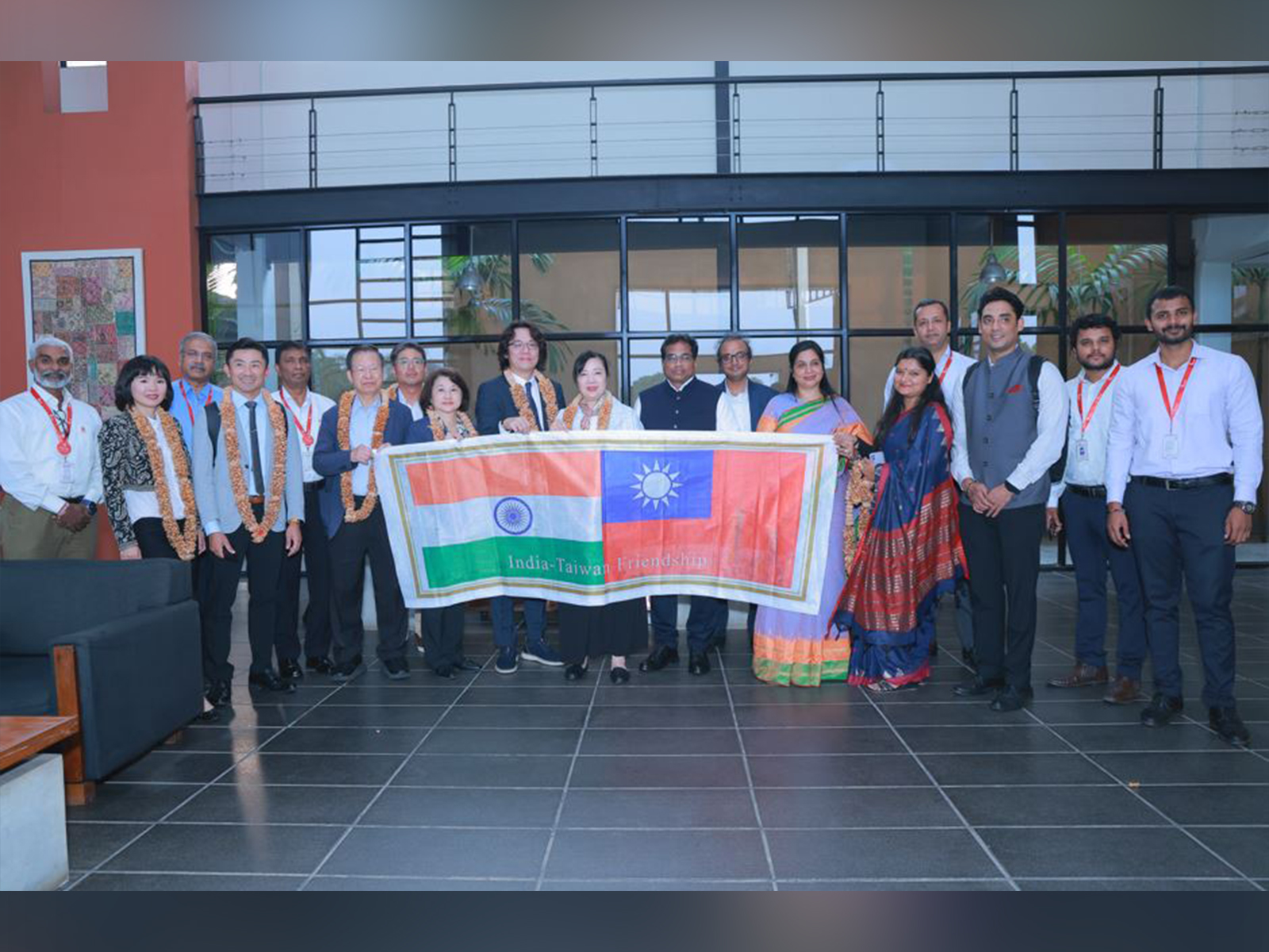Taiwanese delegation visits Brandix India Apparel City (Photo/BIAC)