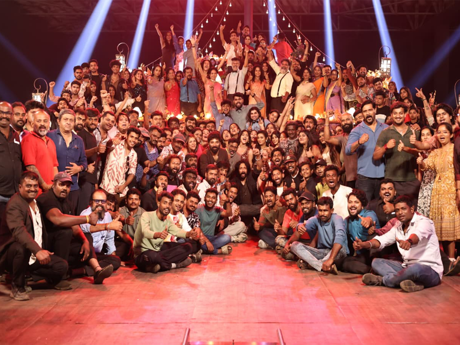 Kichcha Sudeep with Mark team (Photo/X/@KicchaSudeep) Kichcha Sudeep with Mark team (Photo/X/@KicchaSudeep)