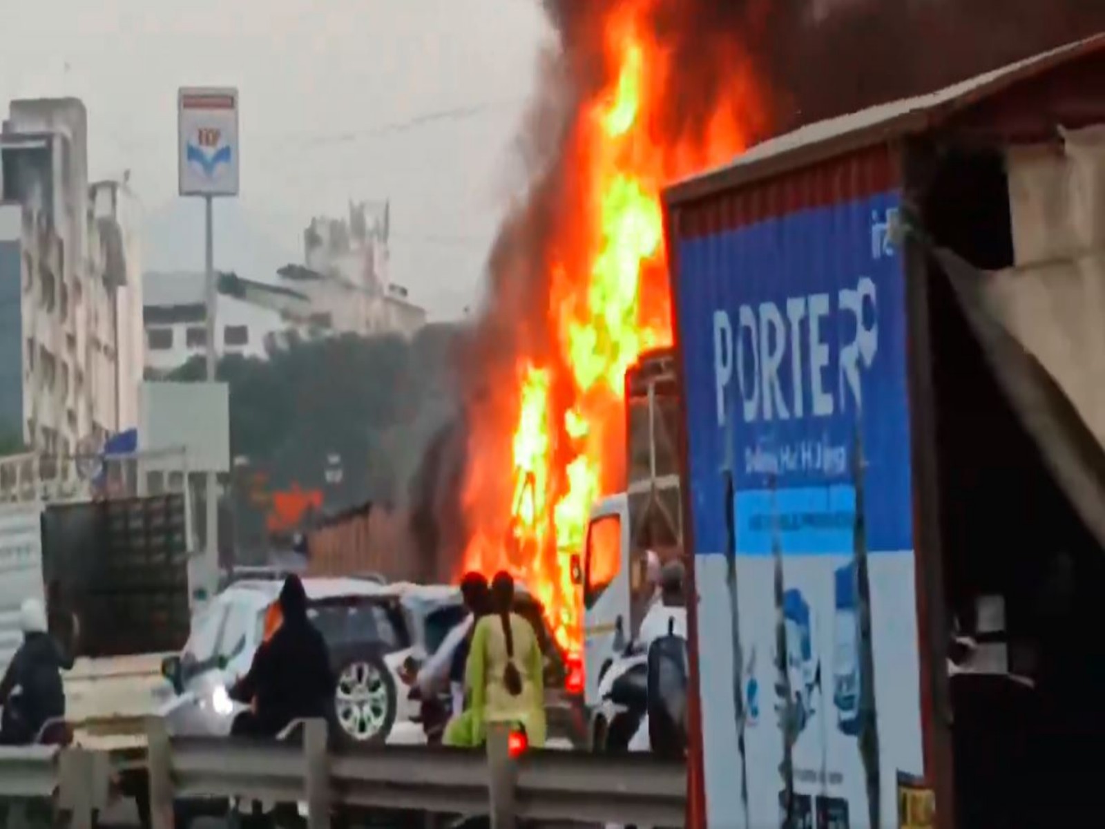 Visuals from the spot (Photo/ANI) Visuals from the spot (Photo/ANI)