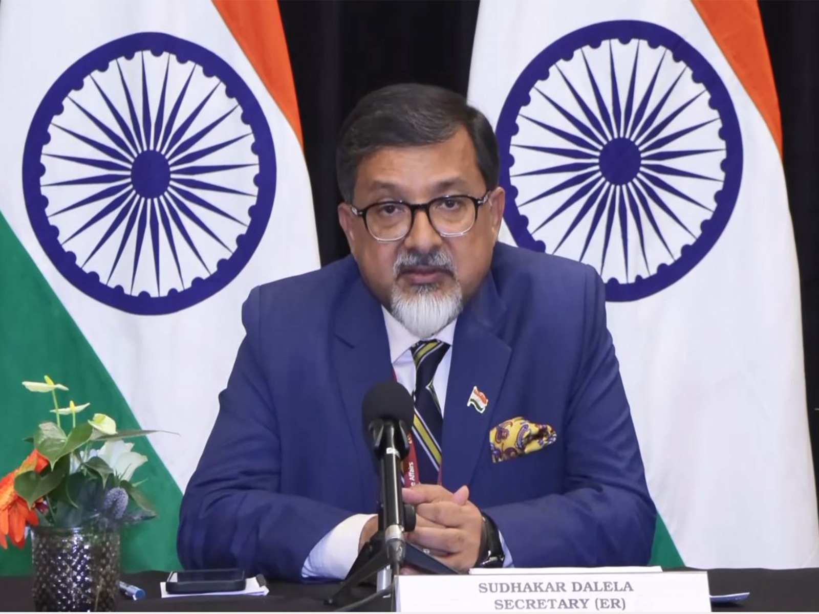 MEA Secretary (Economic Relations) Sudhakar Dalela (Photo/ANI) MEA Secretary (Economic Relations) Sudhakar Dalela (Photo/ANI)