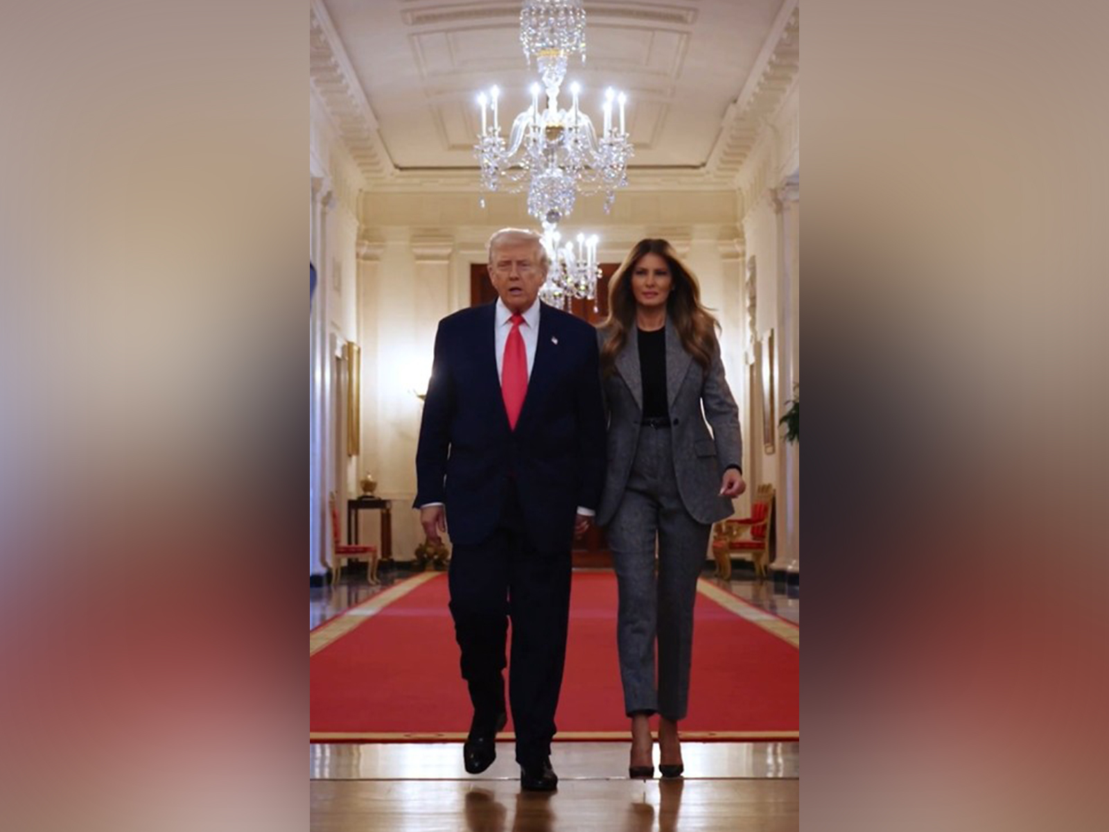 US President Donald Trump and First Lady Melania Trump (Photo/X@WhiteHouse) US President Donald Trump and First Lady Melania Trump (Photo/X@WhiteHouse)