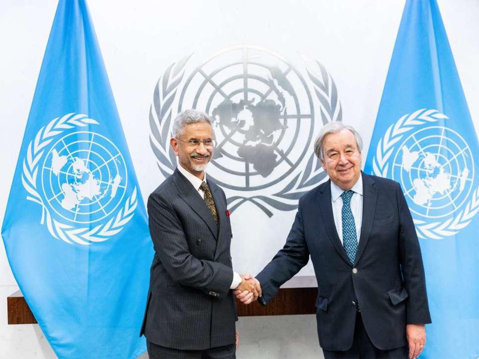 EAM S Jaishankar met United Nations Secretary-General António Guterres in New York  (Photo:X/@DrSJaishankar)