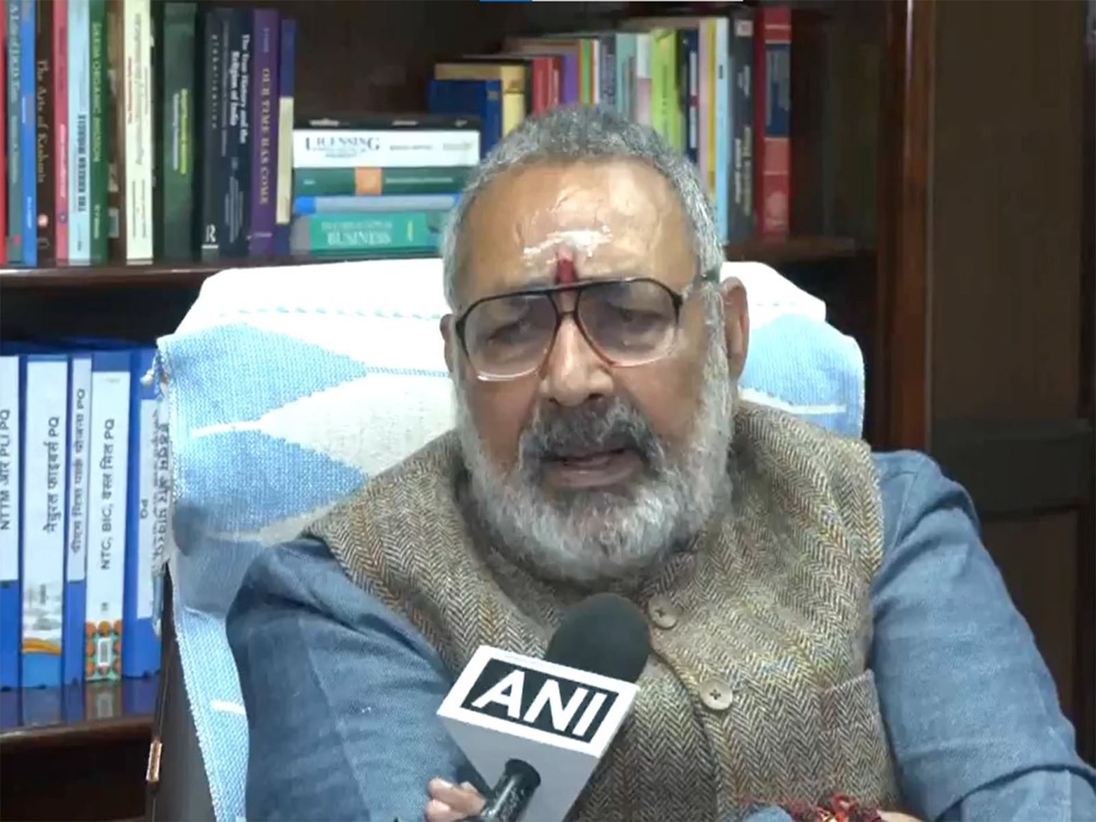 Union Minister Giriraj Singh (Photo/ANI) Union Minister Giriraj Singh (Photo/ANI)
