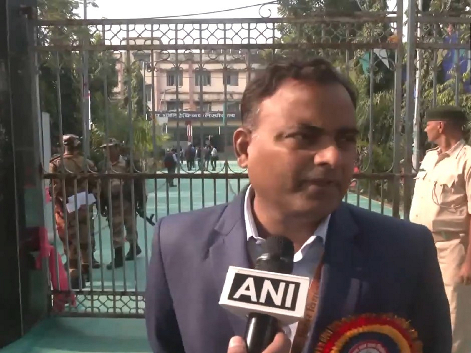 Lakhisarai District Magistrate Mithilesh Mishra (Photo/ANI Lakhisarai District Magistrate Mithilesh Mishra (Photo/ANI