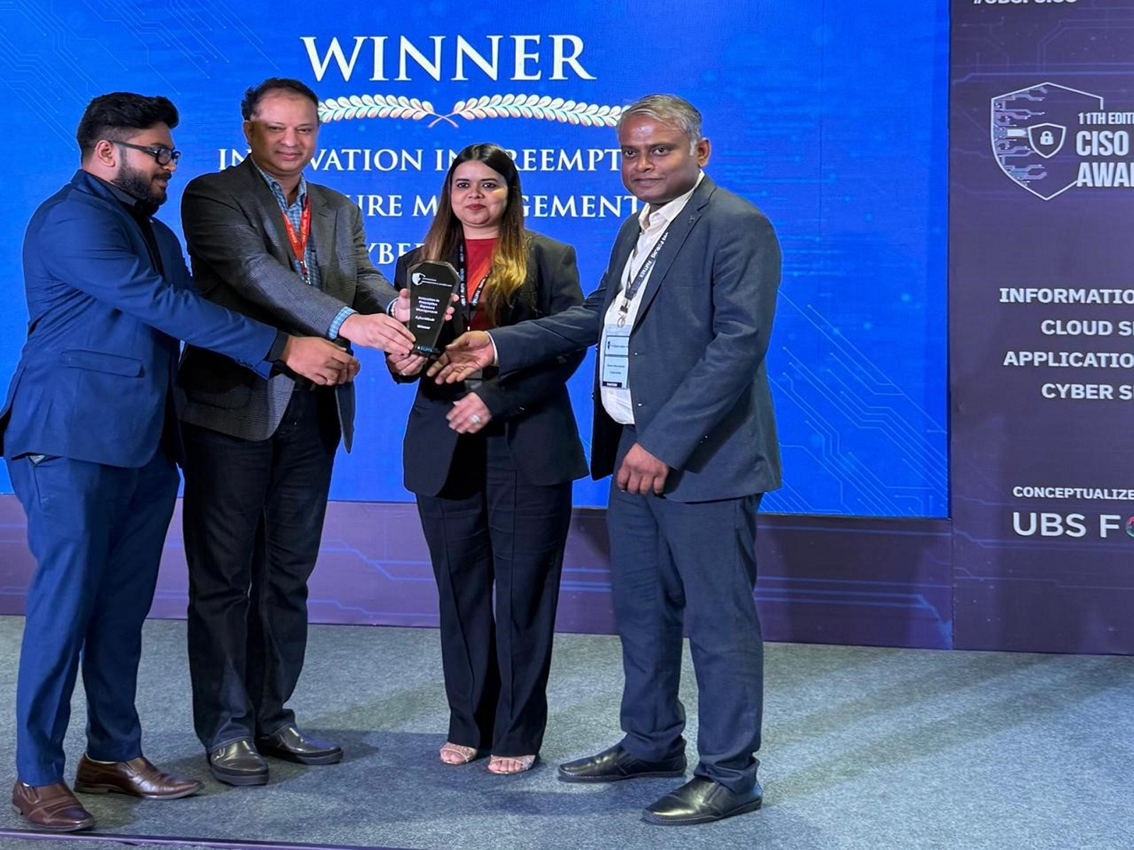 CyberMindr Wins Innovation in Preemptive Exposure Management Award at 2025 CISO Conclave CyberMindr Wins Innovation in Preemptive Exposure Management Award at 2025 CISO Conclave