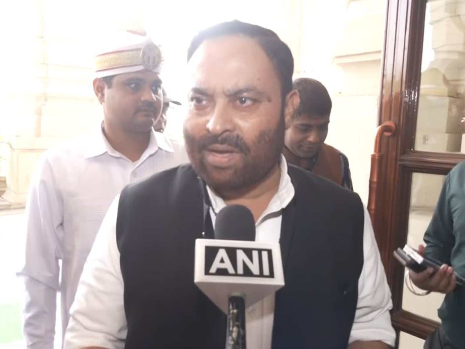 Uttar Pradesh Minister Anil Kumar (Photo/ANI)