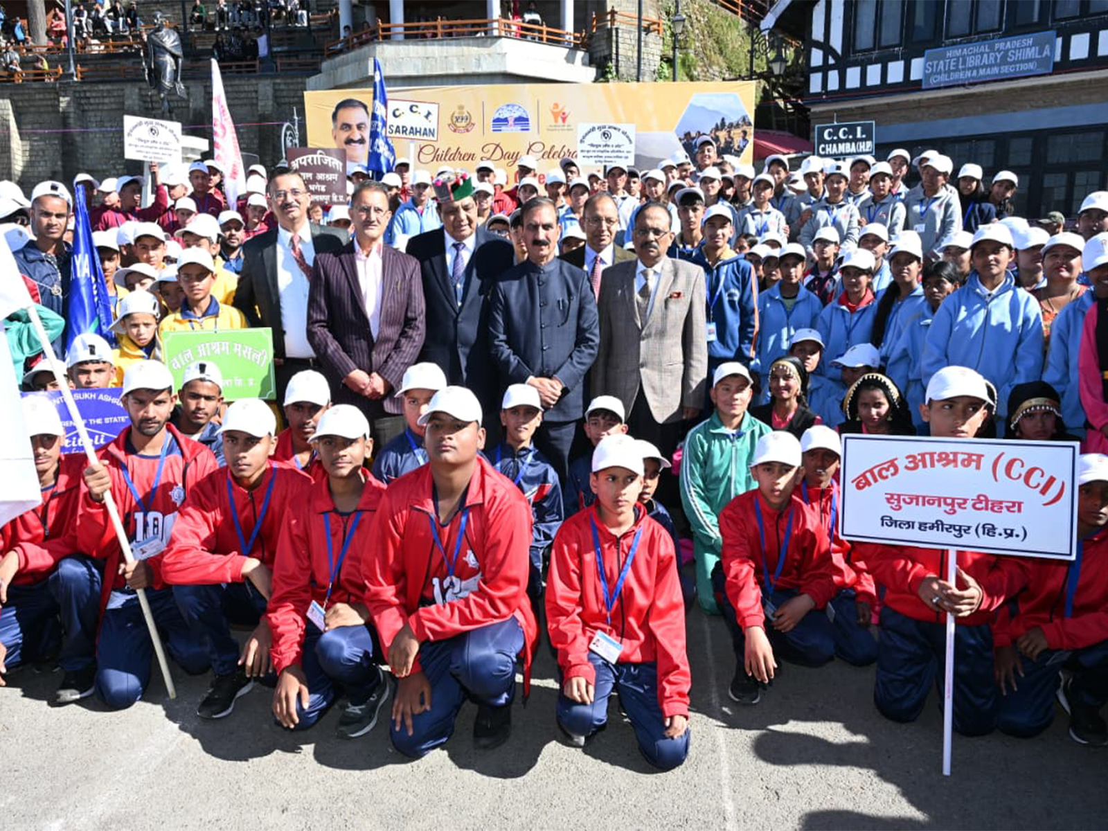 Himachal CM Sukhu inaugurates Children of the State Sports & Cultural Meet in Shimla (Photo/Himachal CMO) Himachal CM Sukhu inaugurates Children of the State Sports & Cultural Meet in Shimla (Photo/Himachal CMO)