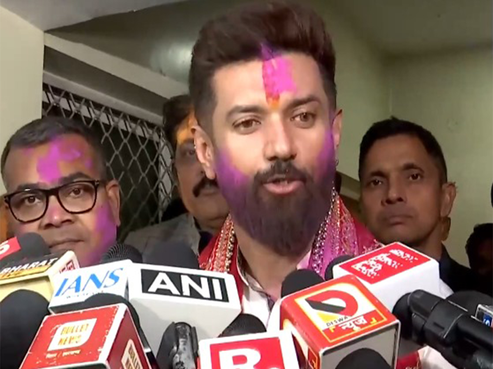 Lok Janshakti Party (Ram Vilas) Chief Chirag Paswan (Photo/ANI)