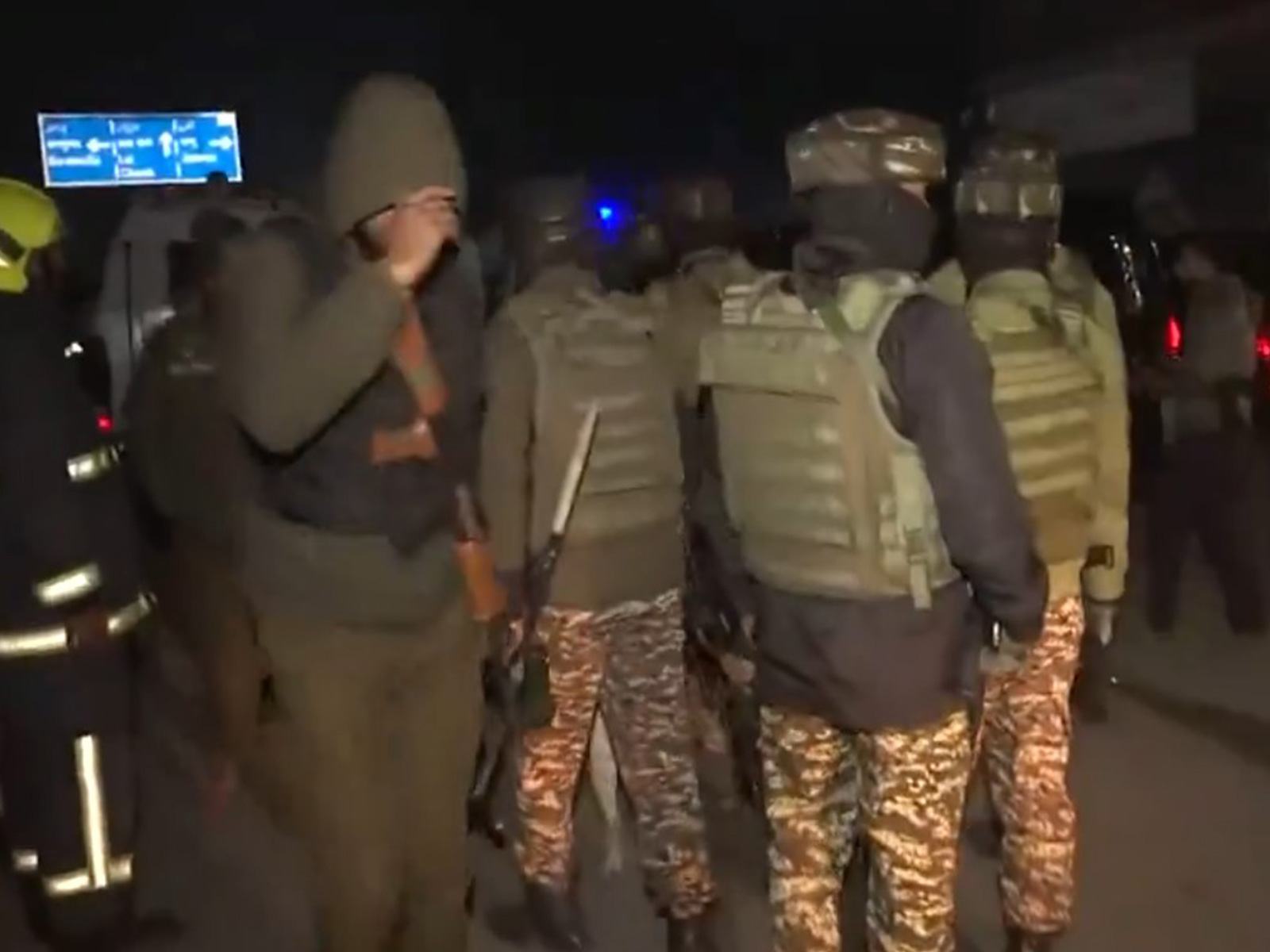 Visuals from the blast site (Photo/ANI)