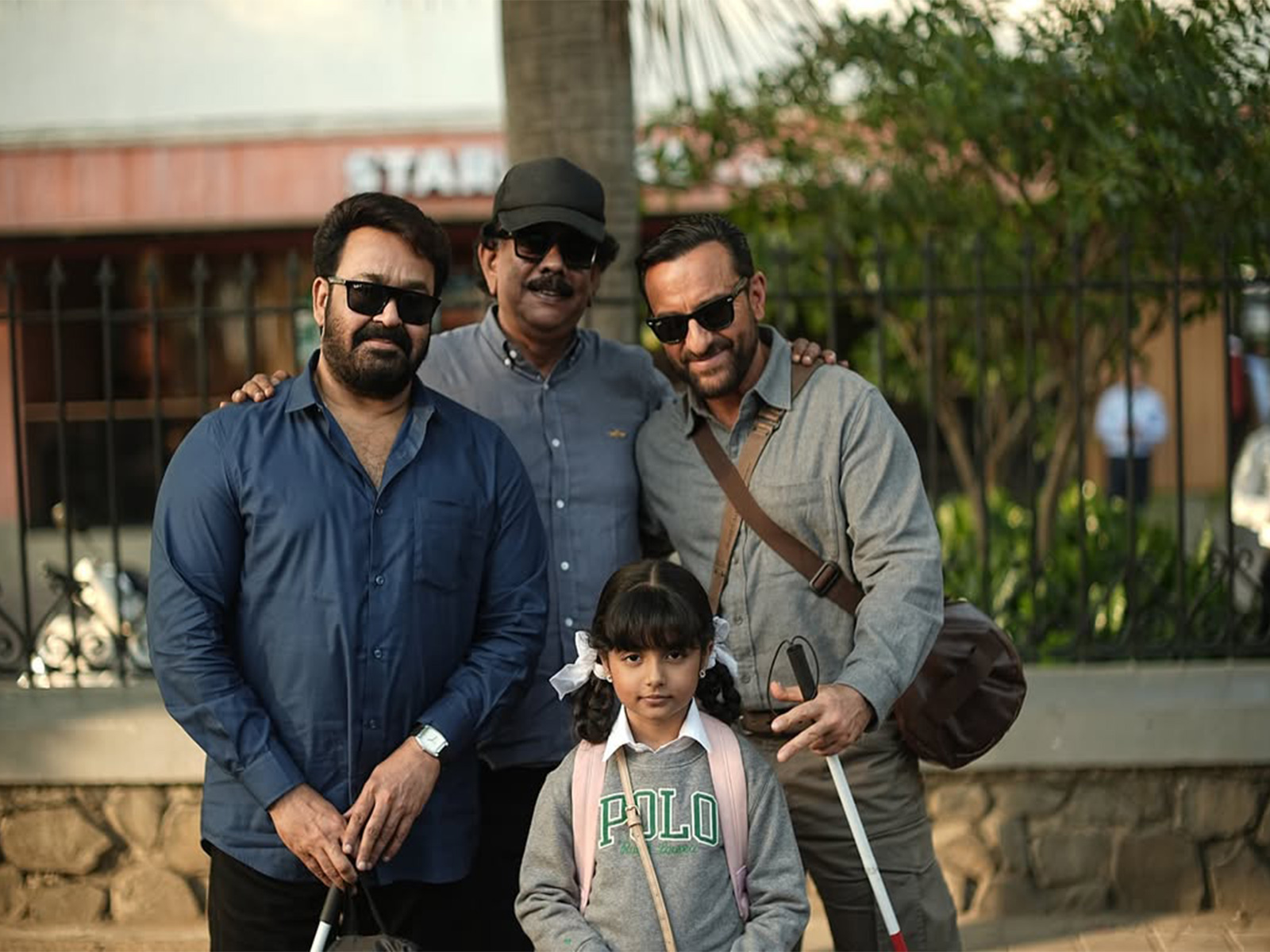 Priyadarshan shares 'Haiwaan' BTS with Mohanlal, Saif Ali Khan (Image/Instagram@priyadarshan.official) Priyadarshan shares 'Haiwaan' BTS with Mohanlal, Saif Ali Khan (Image/Instagram@priyadarshan.official)