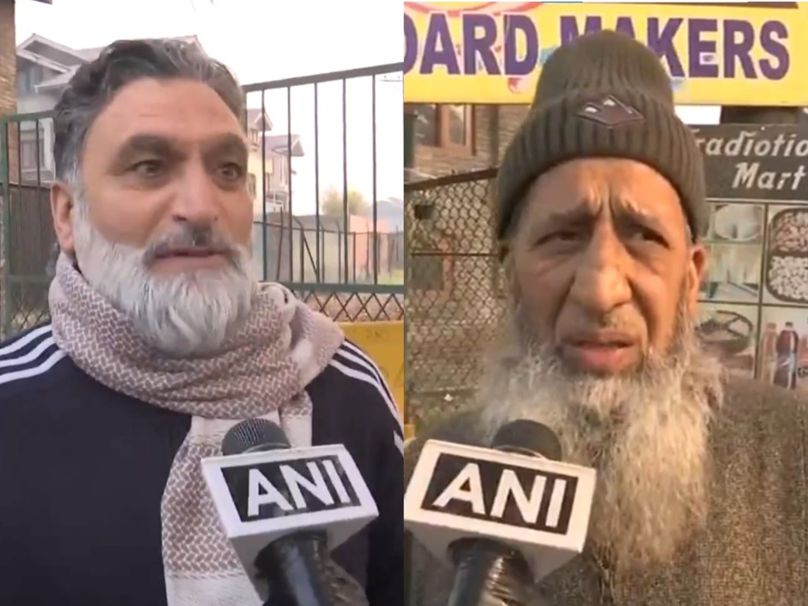 Local residents describe Nowgam Police Station blast scenes (Photo/ANI)