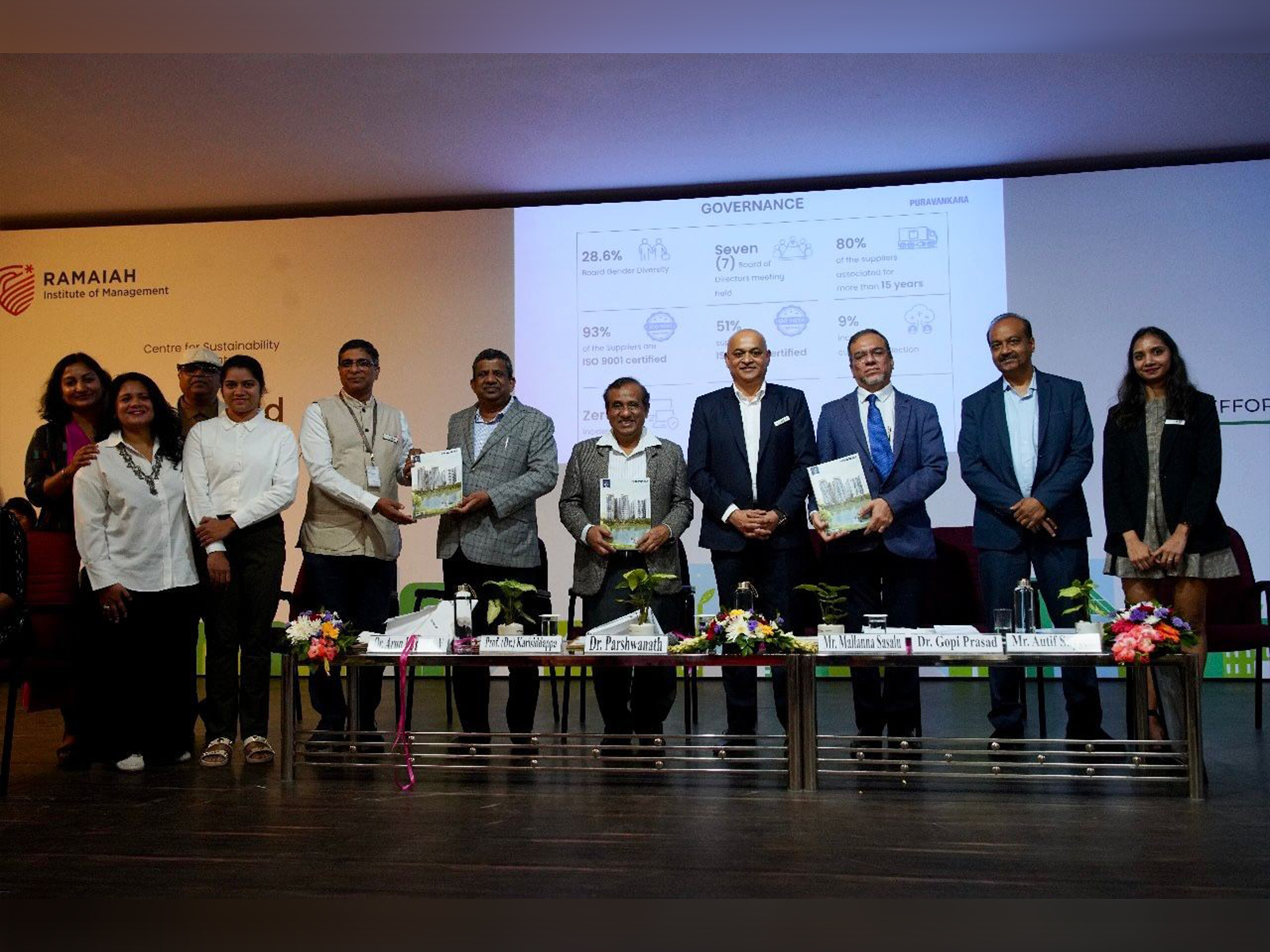 Puravankara unveiled its ESG Report 2024–25 at the EcoBuild Conclave 2025 Puravankara unveiled its ESG Report 2024–25 at the EcoBuild Conclave 2025