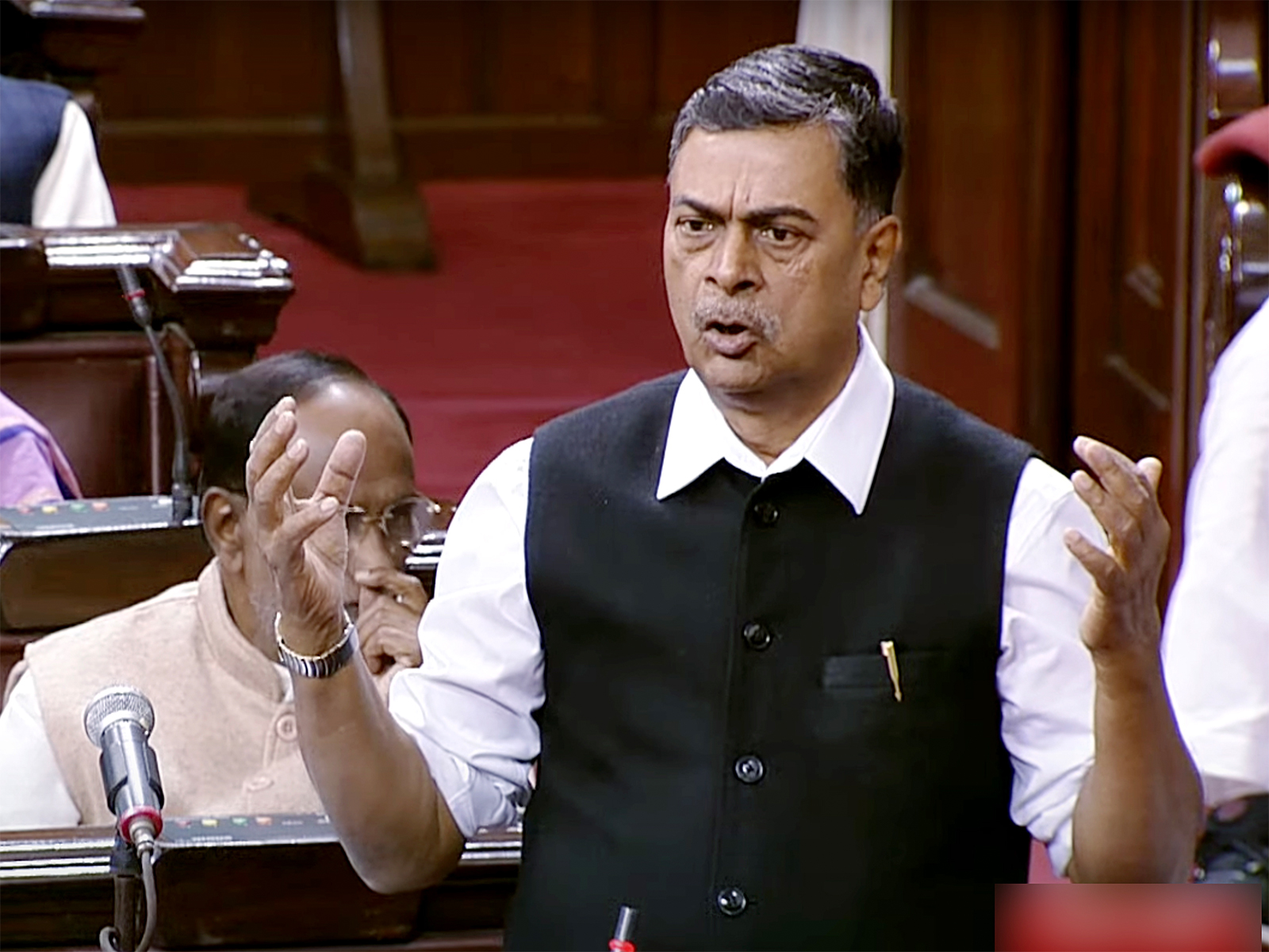 Former BJP MP RK Singh (Photo: Sansad TV)