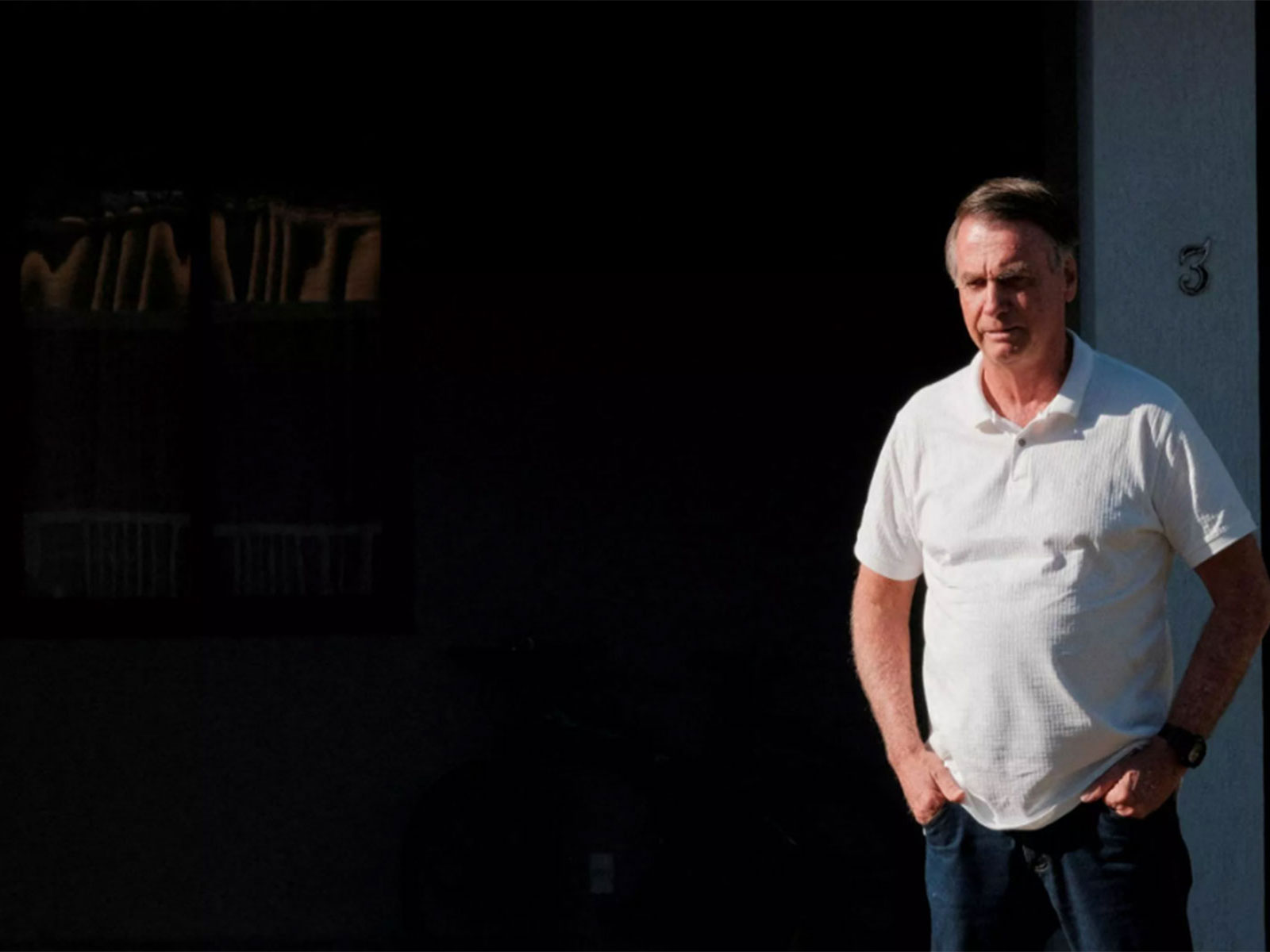 Former President Jair Bolsonaro at his residence in Brasília (Photo/Reuters) Former President Jair Bolsonaro at his residence in Brasília (Photo/Reuters)